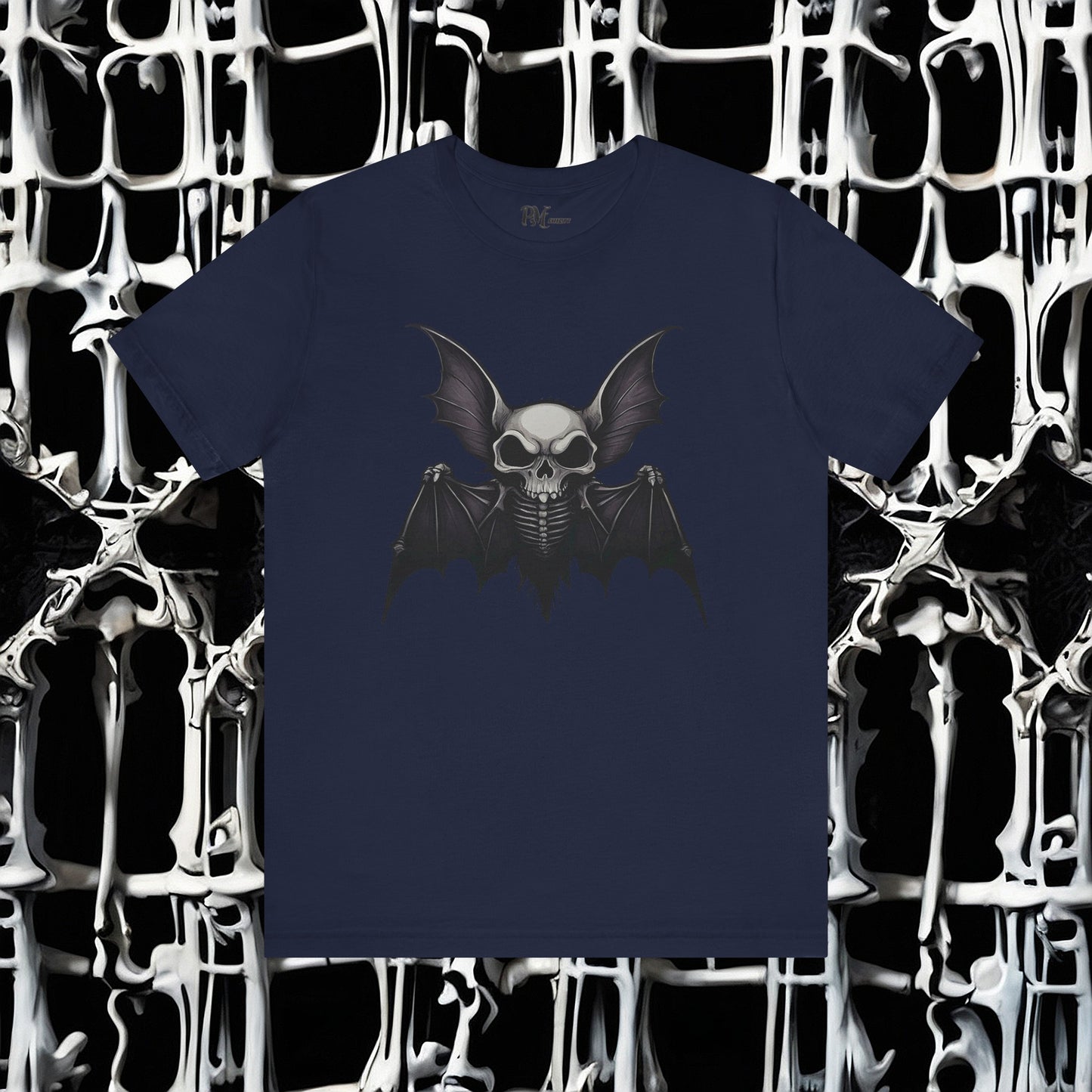 Bat Skeleton Tee (Bella Canvas 3001)