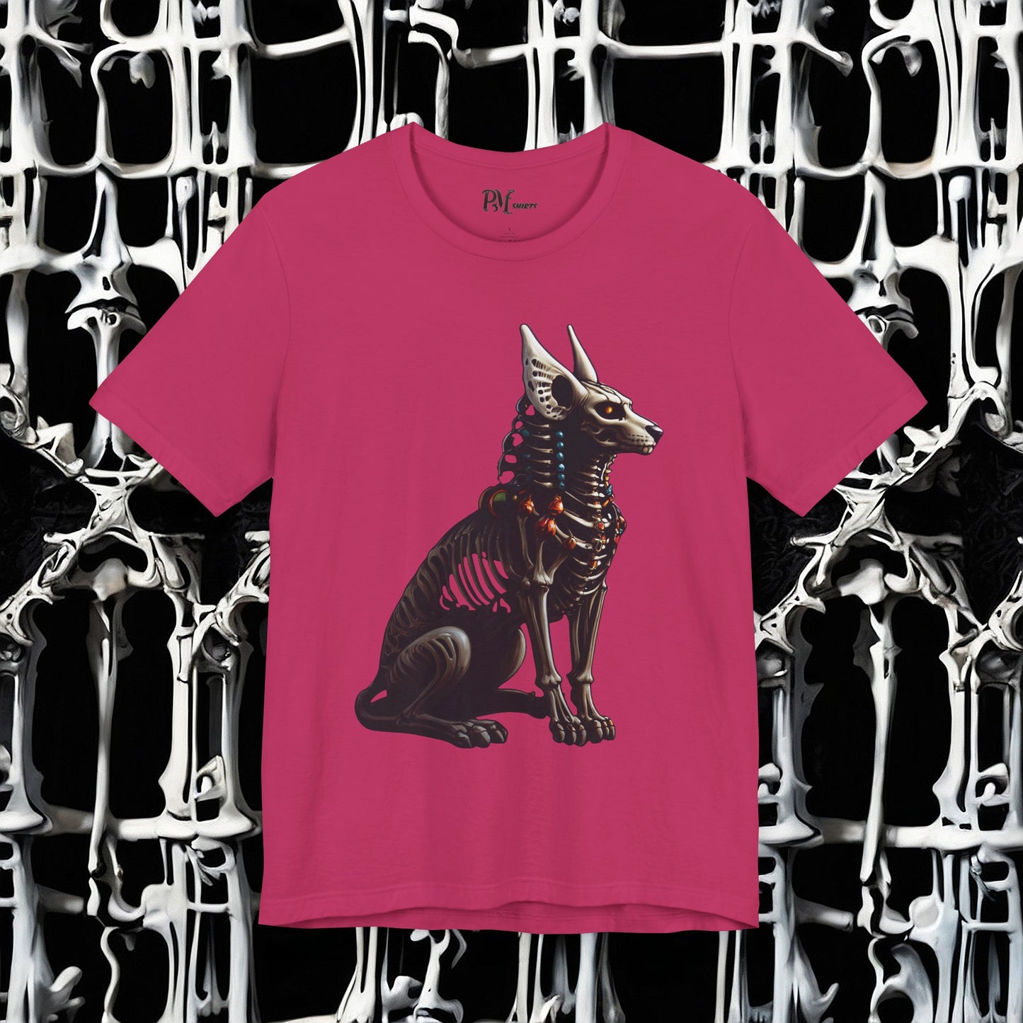 Egyptian Bone Dog Tee (Bella Canvas 3001)