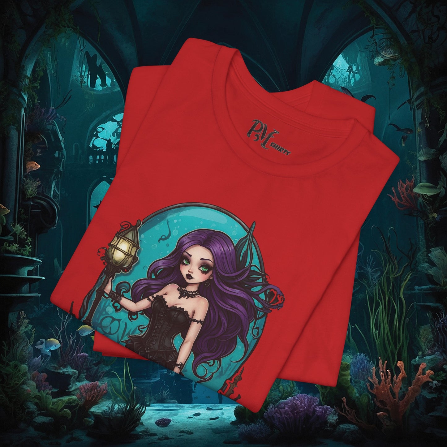 Mermaid Tee (Bella Canvas 3001)