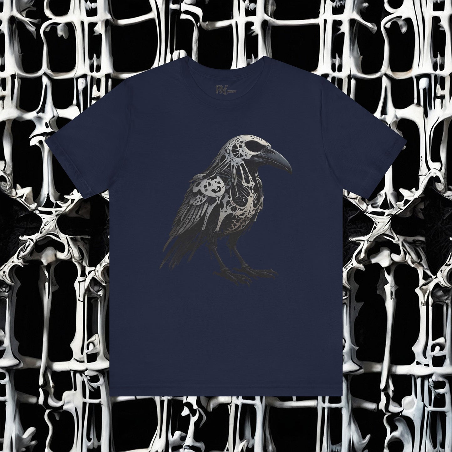 Bone Crow Tee (Bella Canvas 3001)