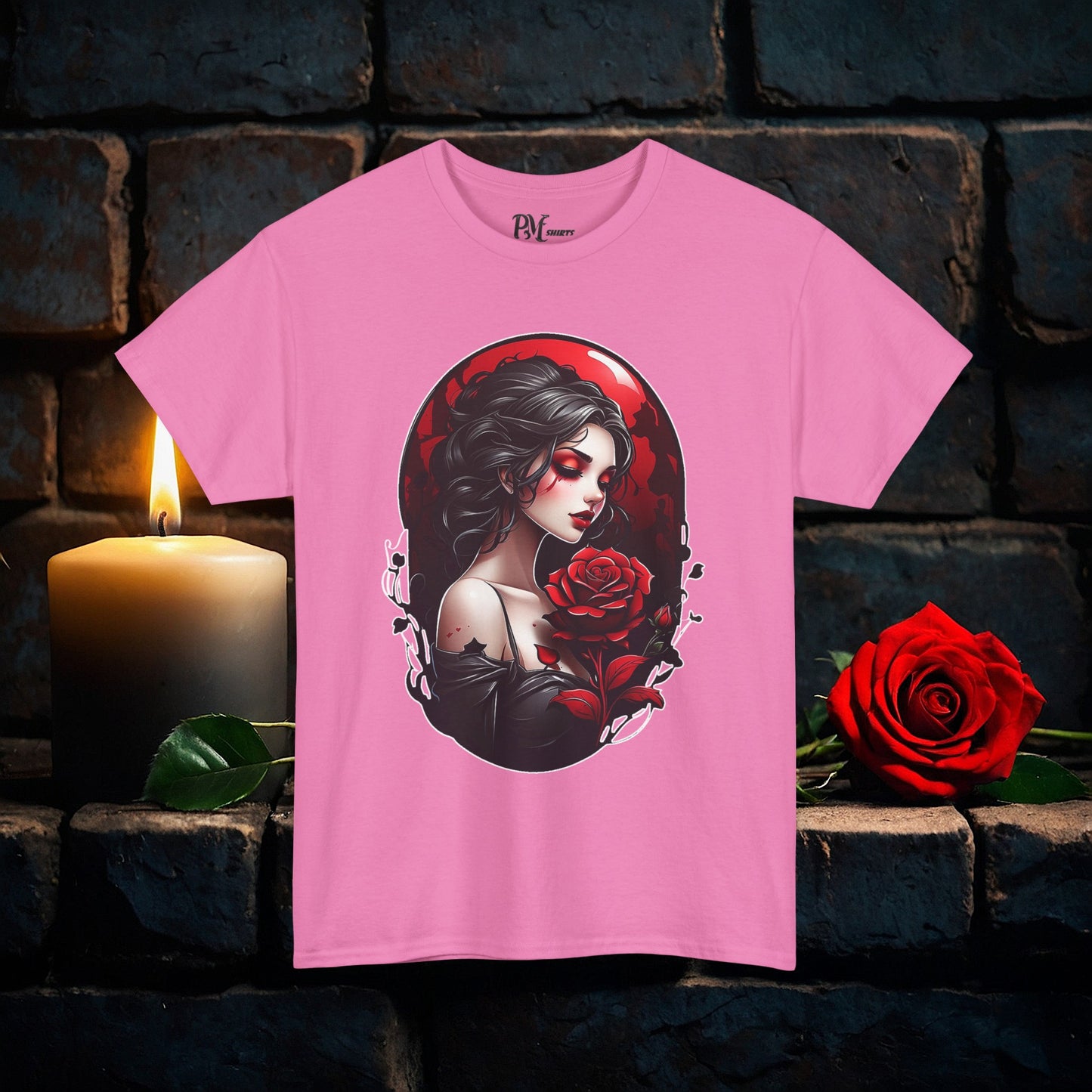 Held Rose Dark Romance Tee