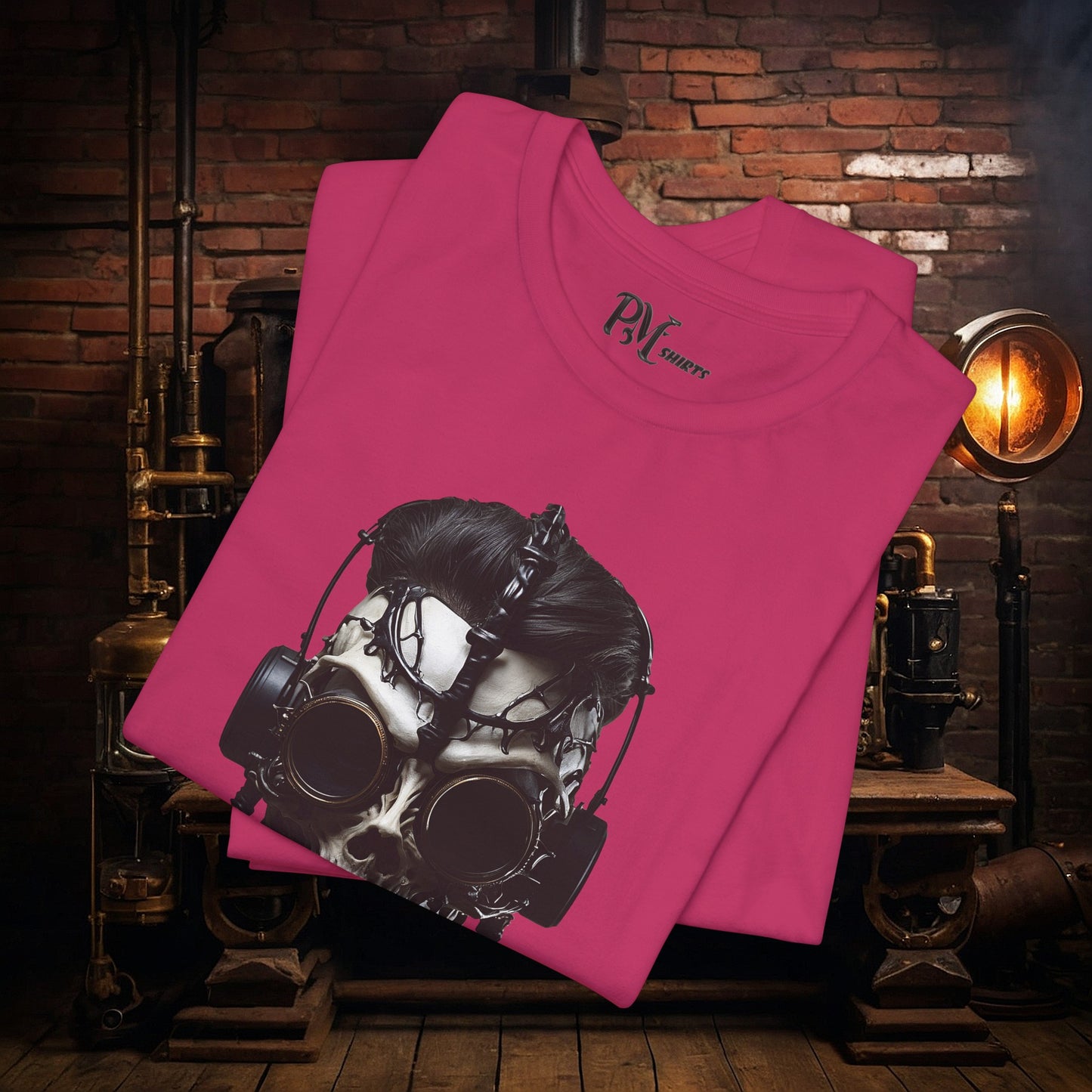Steam Punk Skull Tee (Bella Canvas 3001)
