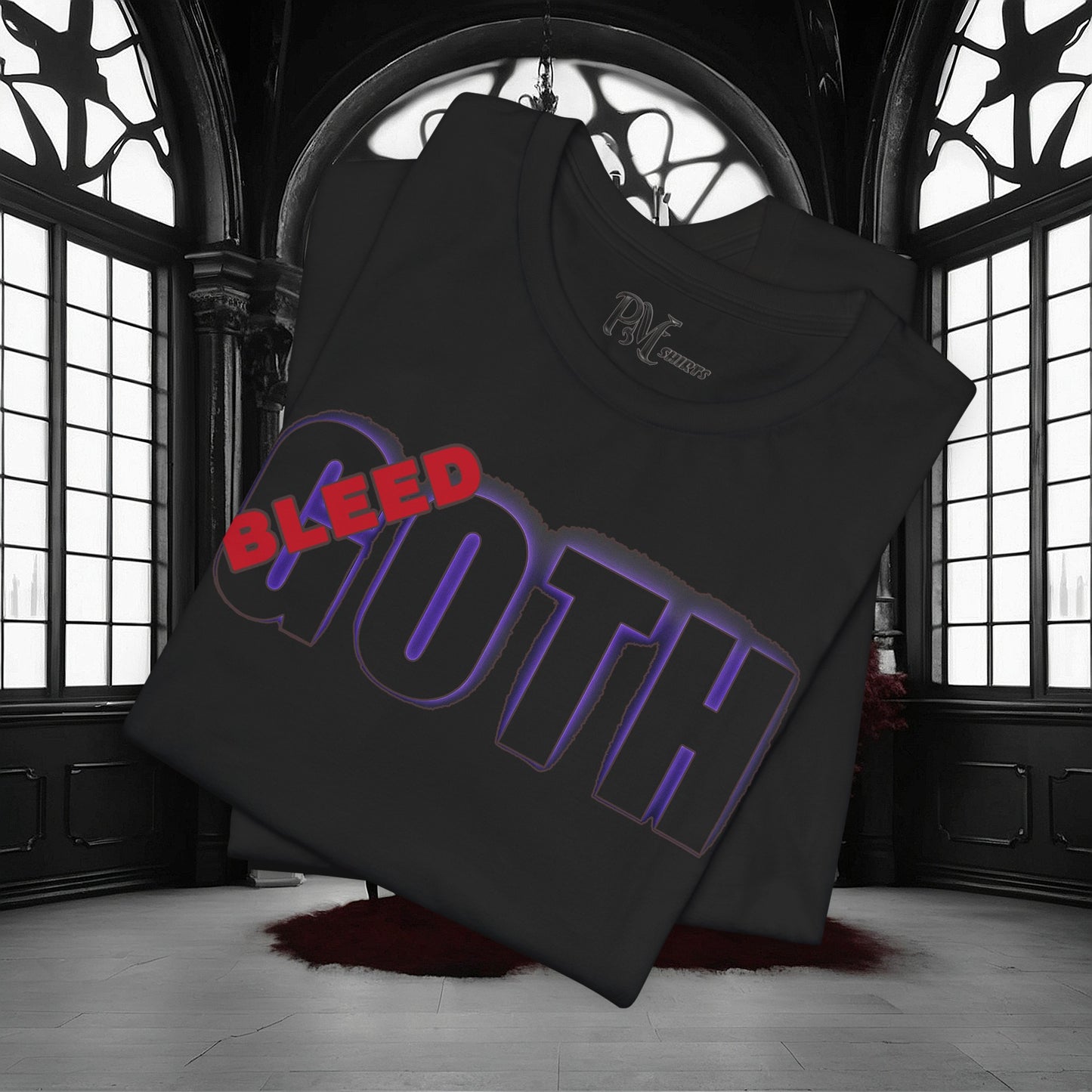 Bleed Goth Tee (Bella Canvas 3001)