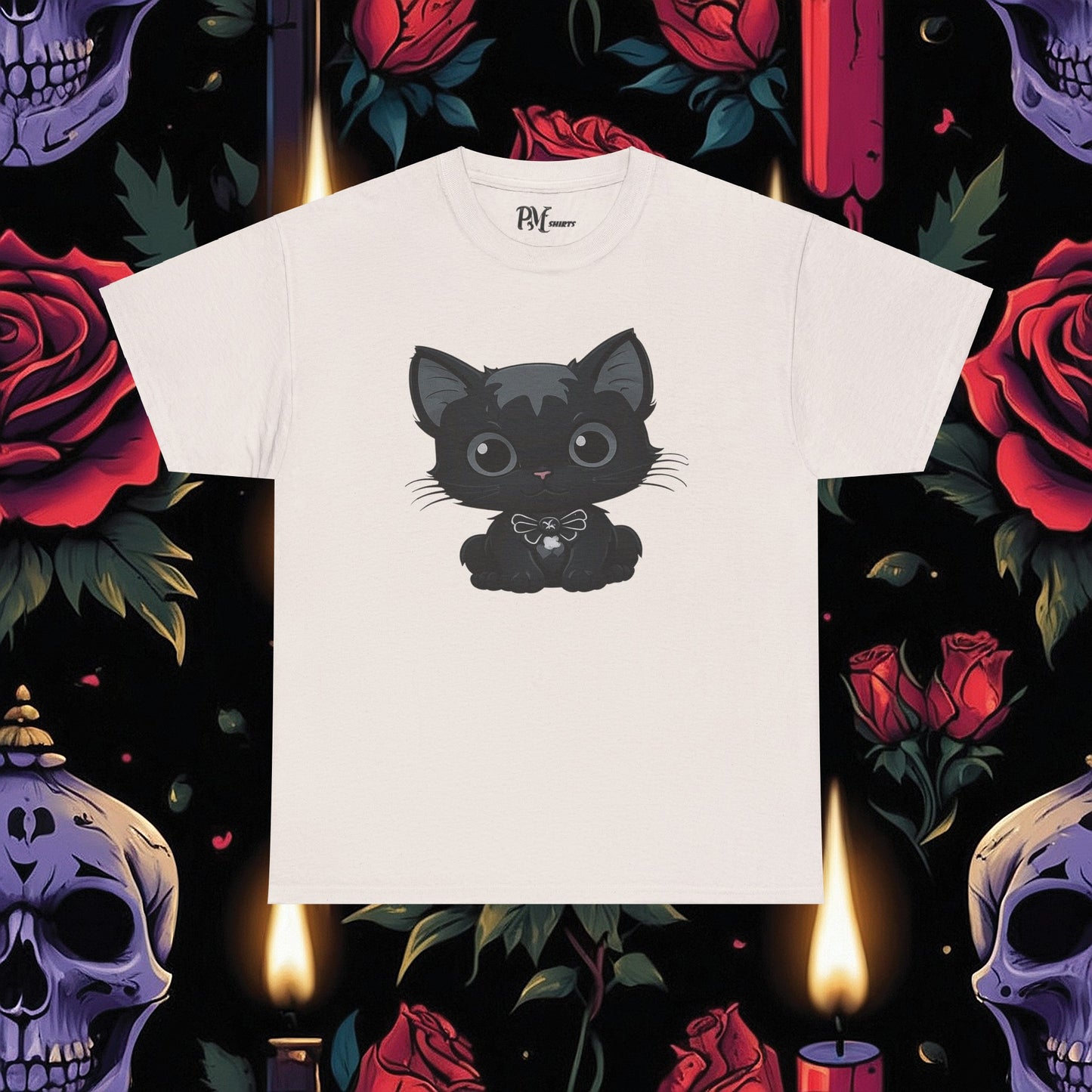 Darkly Adorable Cat Tee