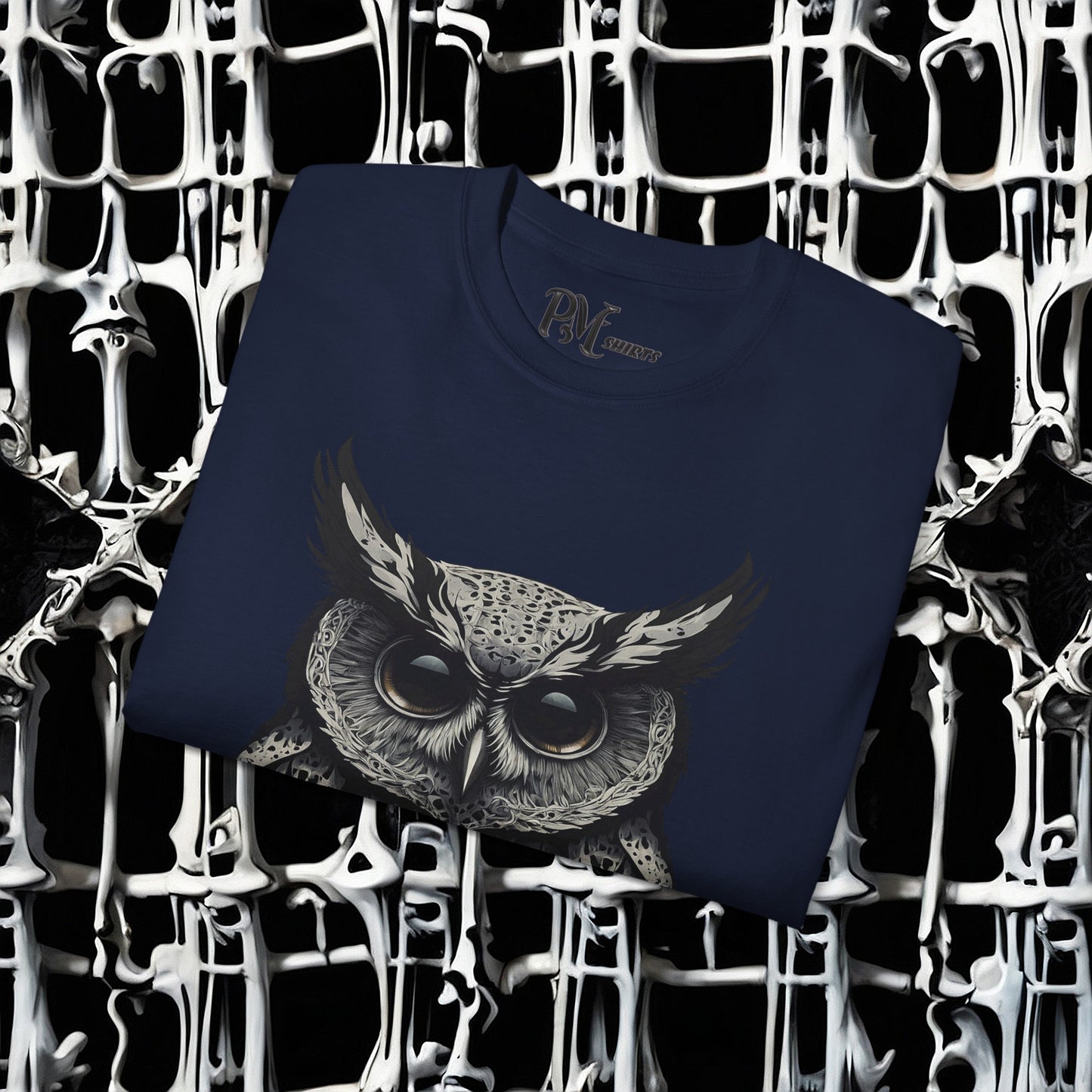 Bone Armor Owl Tee (Gildan 2000)