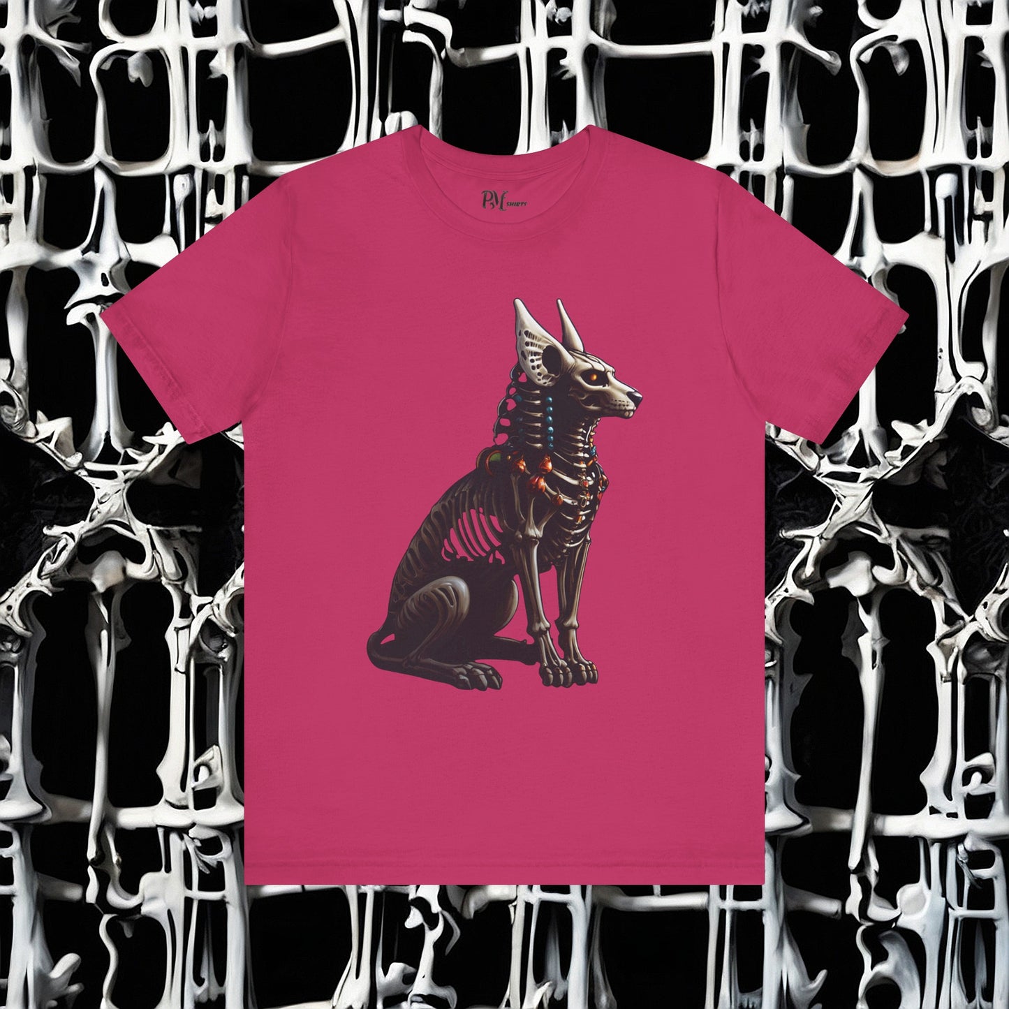 Egyptian Bone Dog Tee (Bella Canvas 3001)