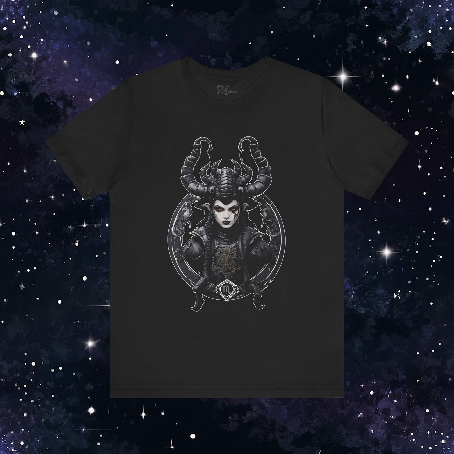 Gothic Scorpio Zodiac T-Shirt: Dark Style for the Mysterious Scorpio (Bella Canvas 3001)