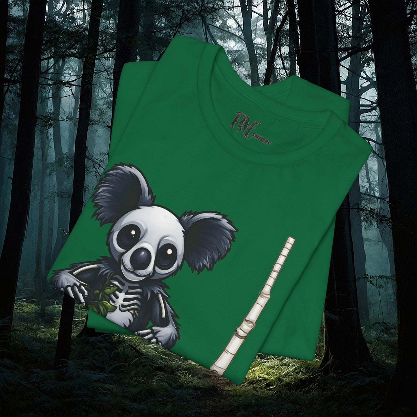 Bone Koala Bear Tee (Bella Canvas 3001)