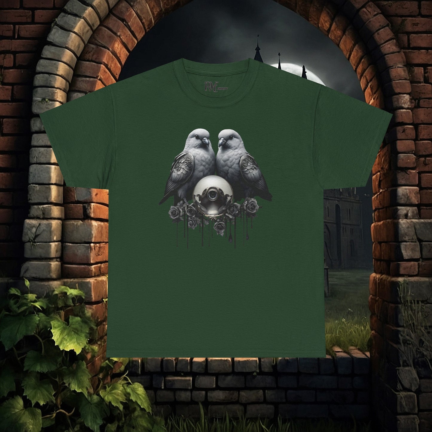 Two Birds with Orb Tee