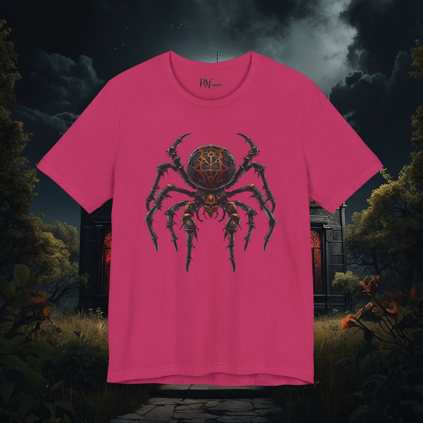 Skull Spider Tee (Bella Canvas 3001)