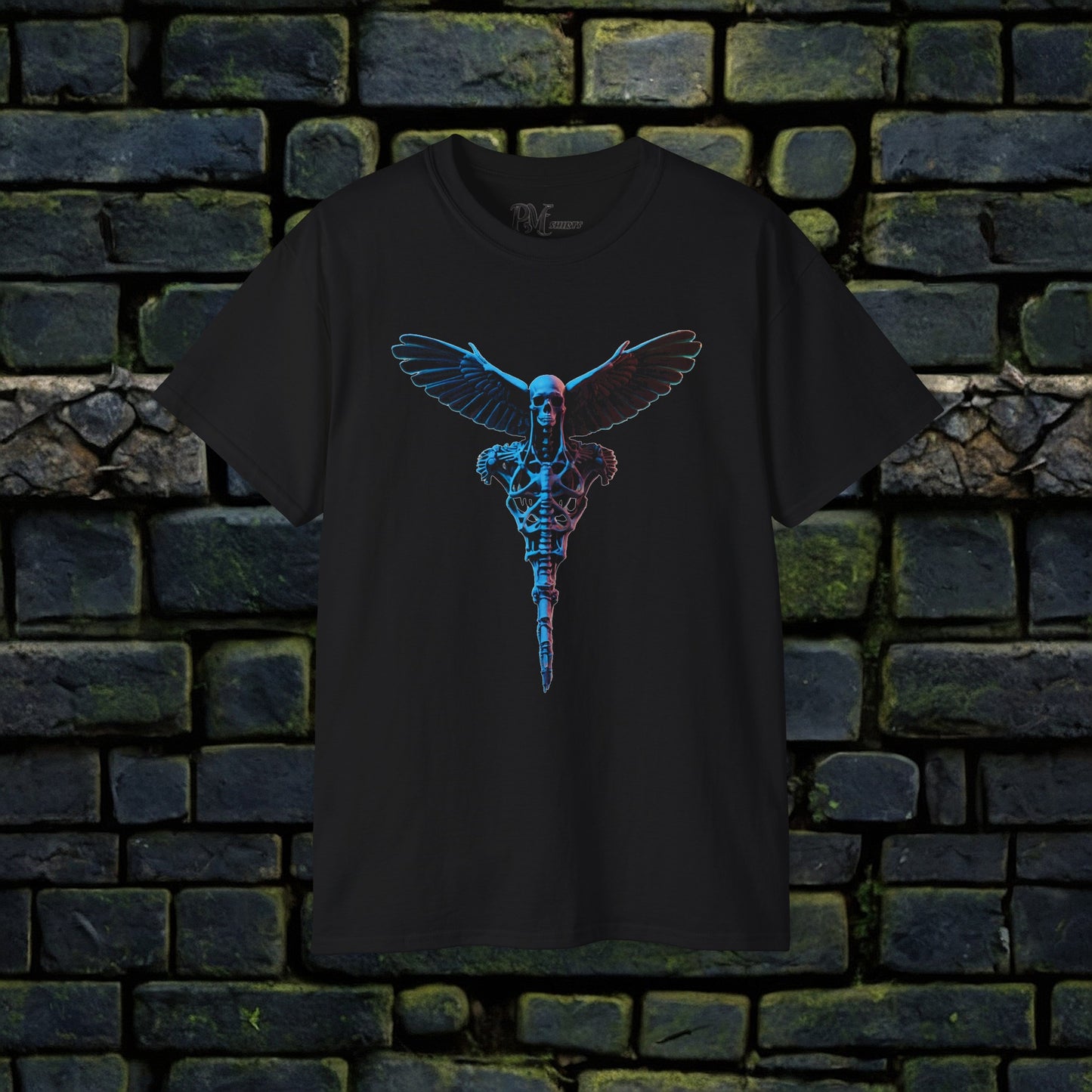 Bone Winged Torso Tee (Gildan 2000)