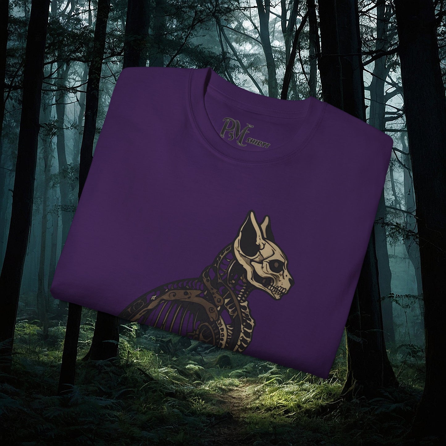 Bone Cat Tee (Gildan 2000)