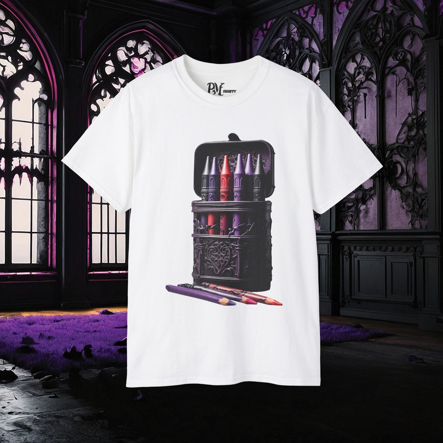 Goth Coloring Tee (Gildan 2000)