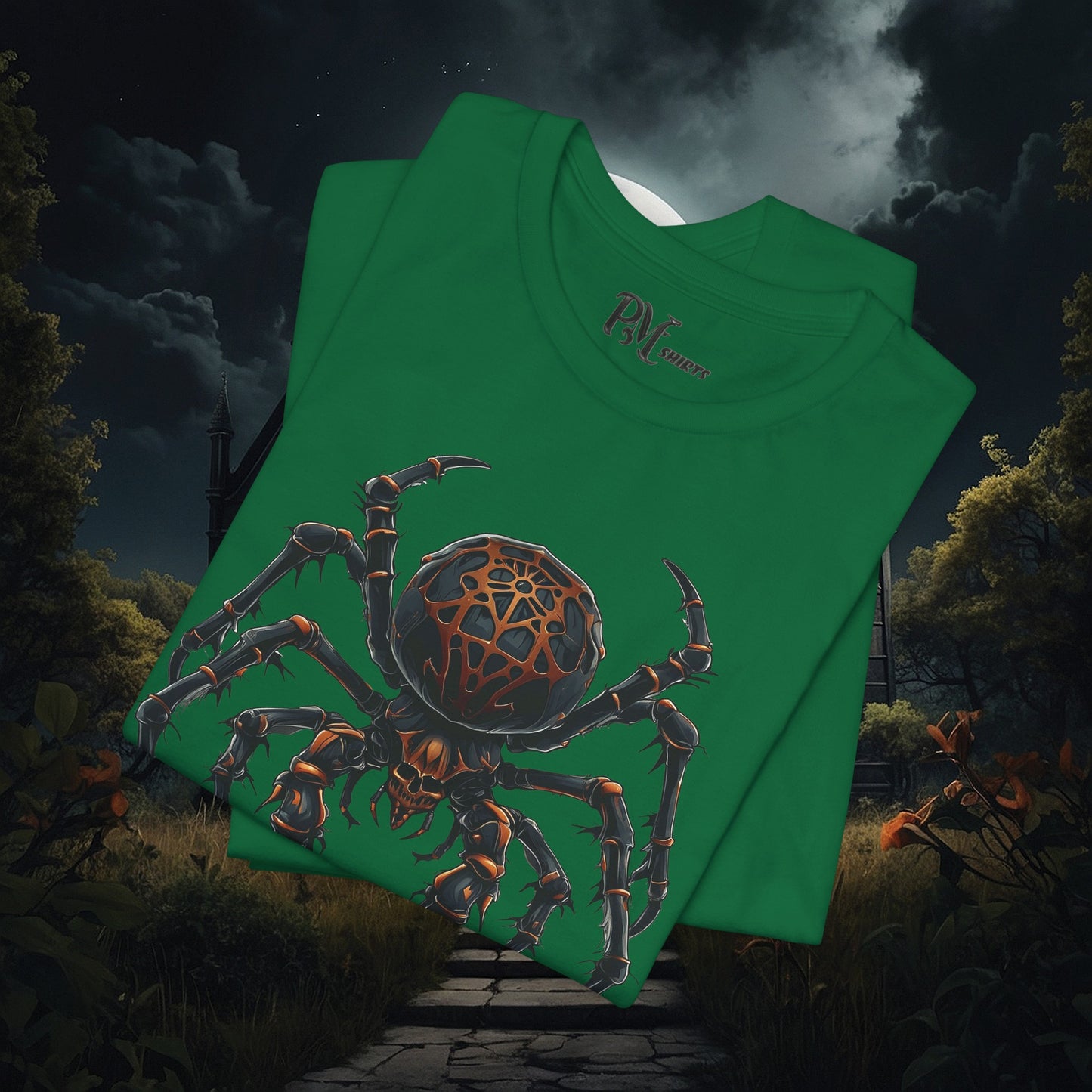 Skull Spider Tee (Bella Canvas 3001)