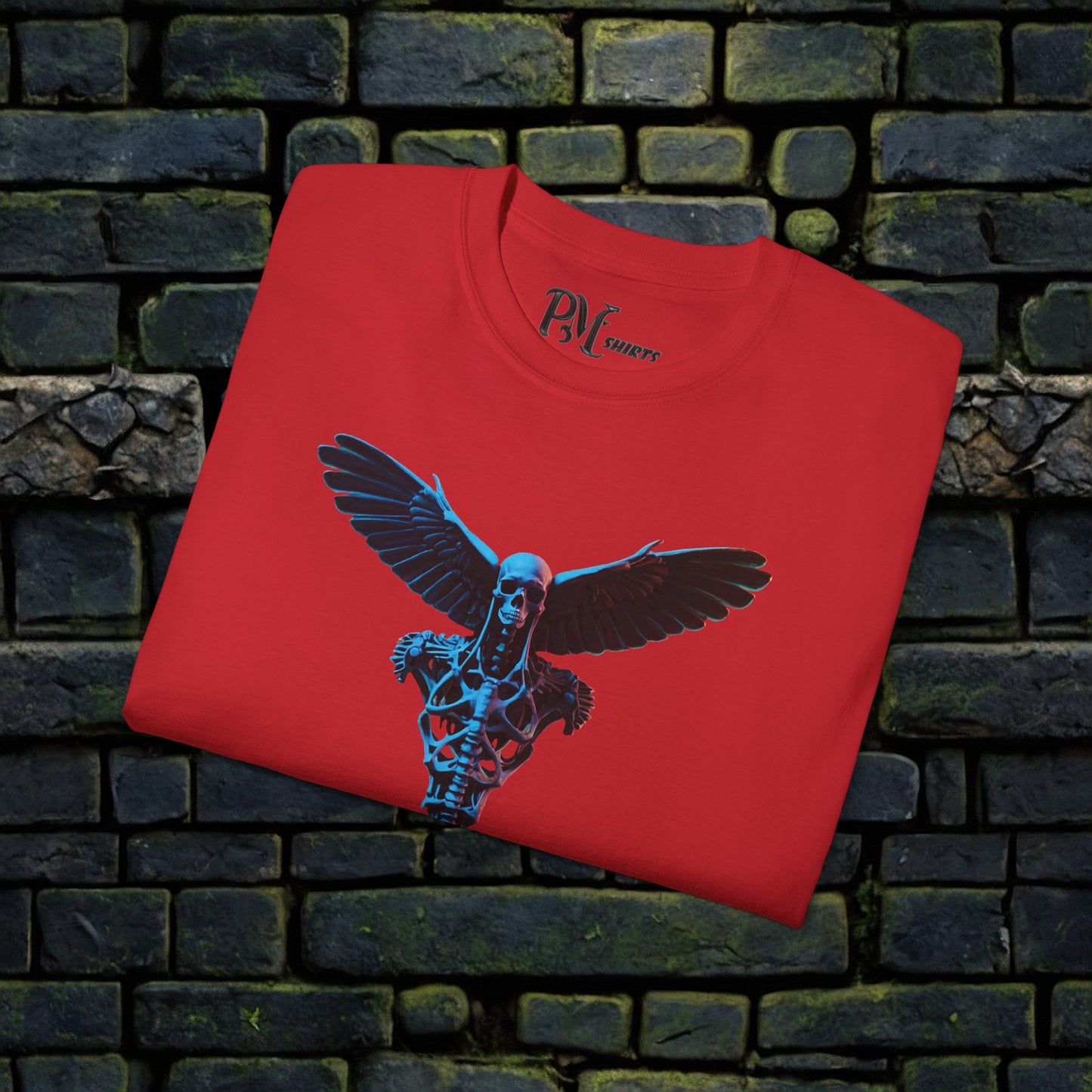 Bone Winged Torso Tee (Gildan 2000)