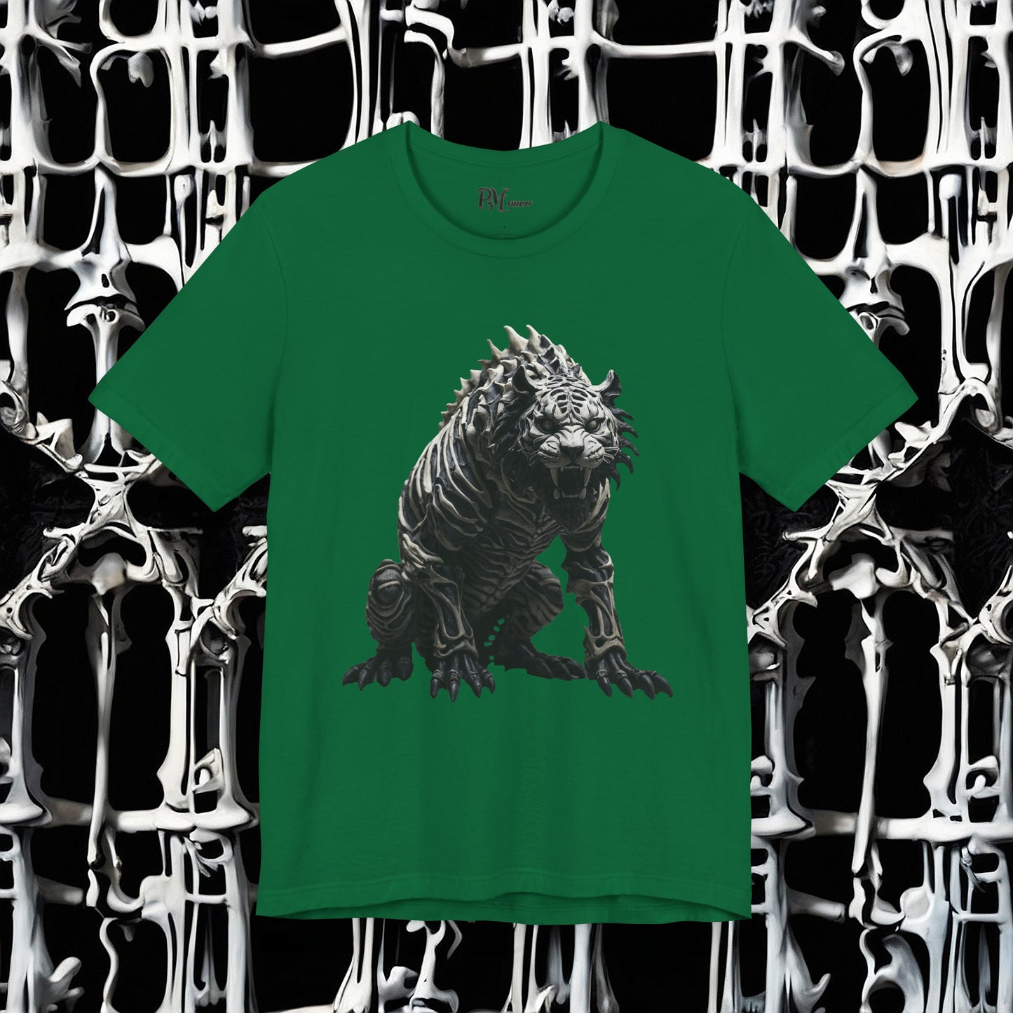Bone Tiger Tee (Bella Canvas 3001)