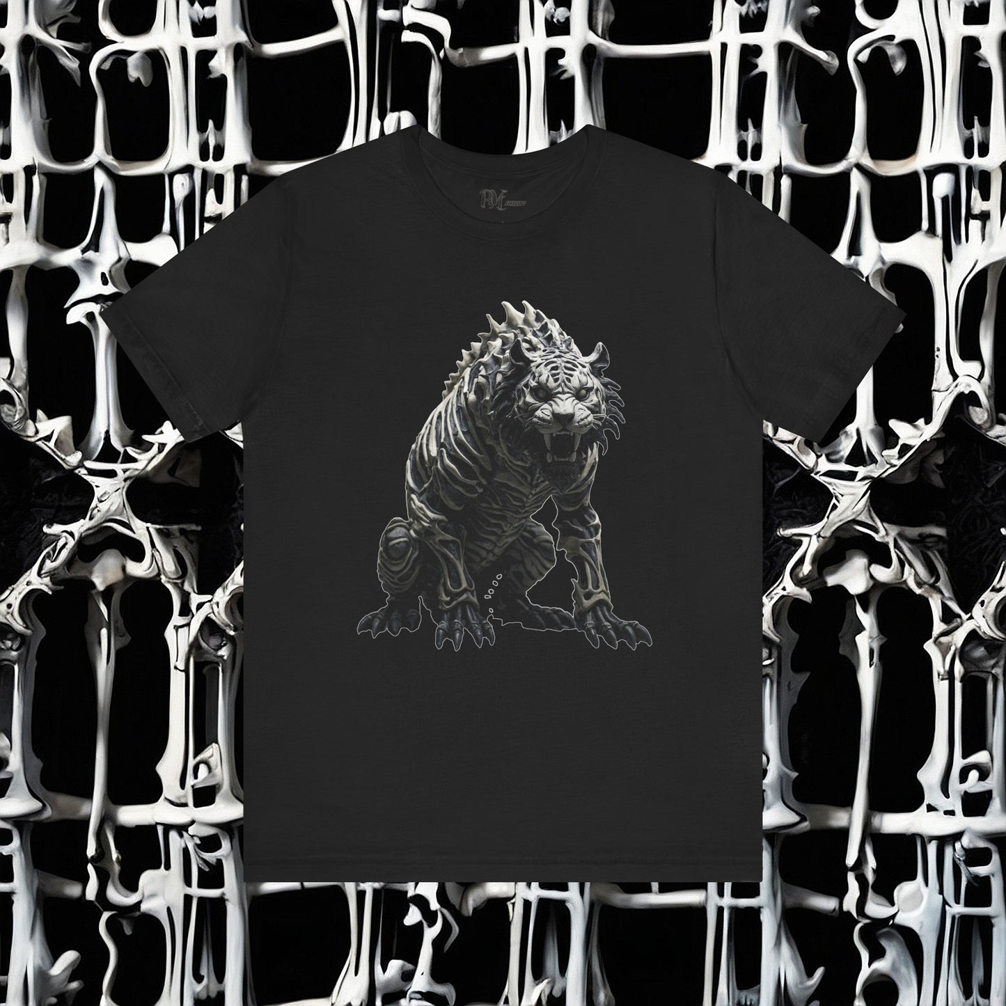 Bone Tiger Tee (Bella Canvas 3001)