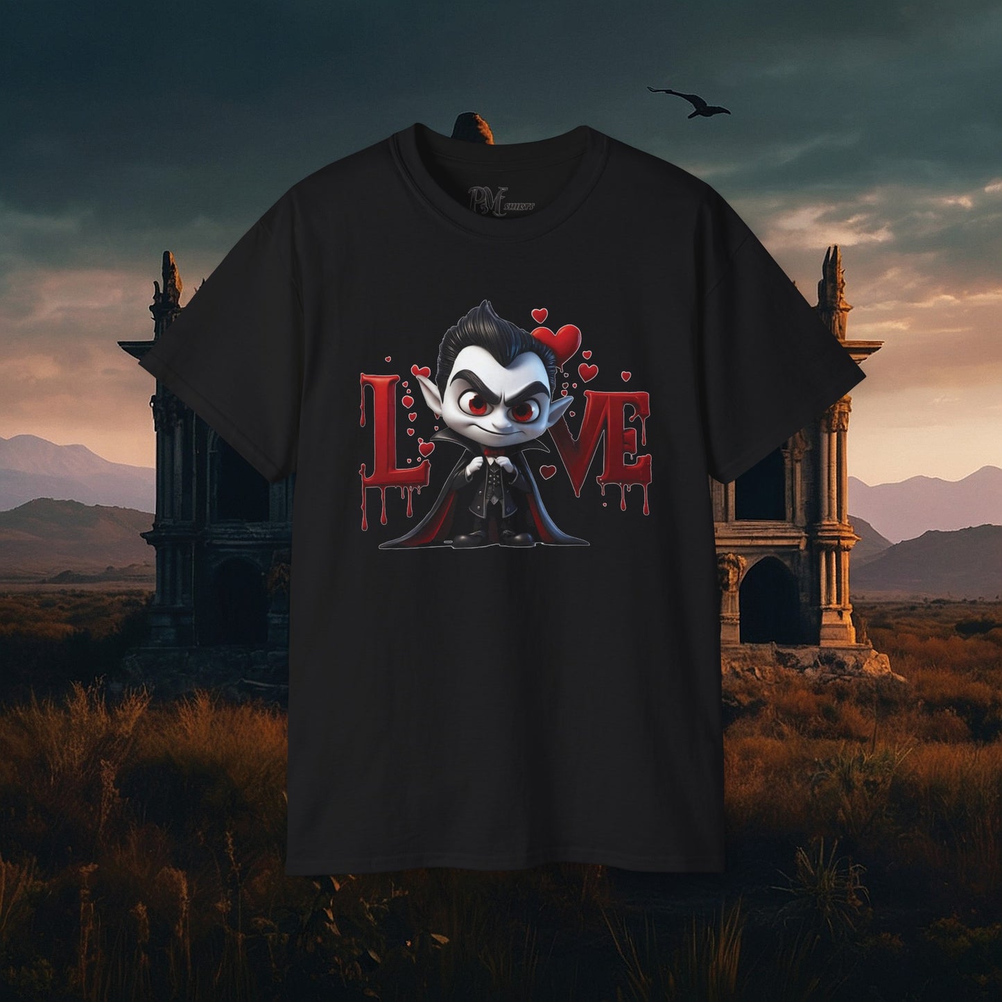 Vampire Bleeding Love Tee (Gildan 2000)