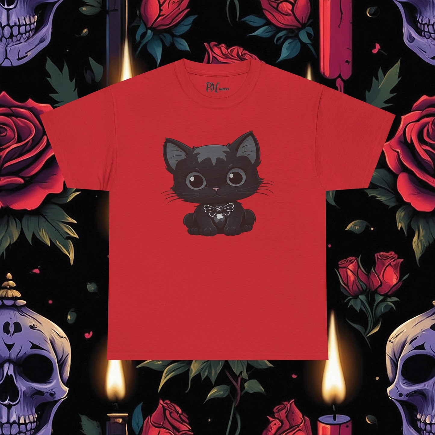 Darkly Adorable Cat Tee