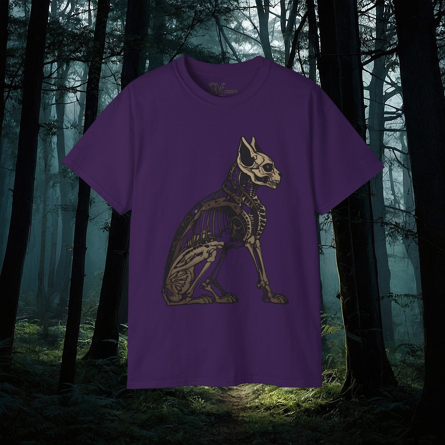 Bone Cat Tee (Gildan 2000)
