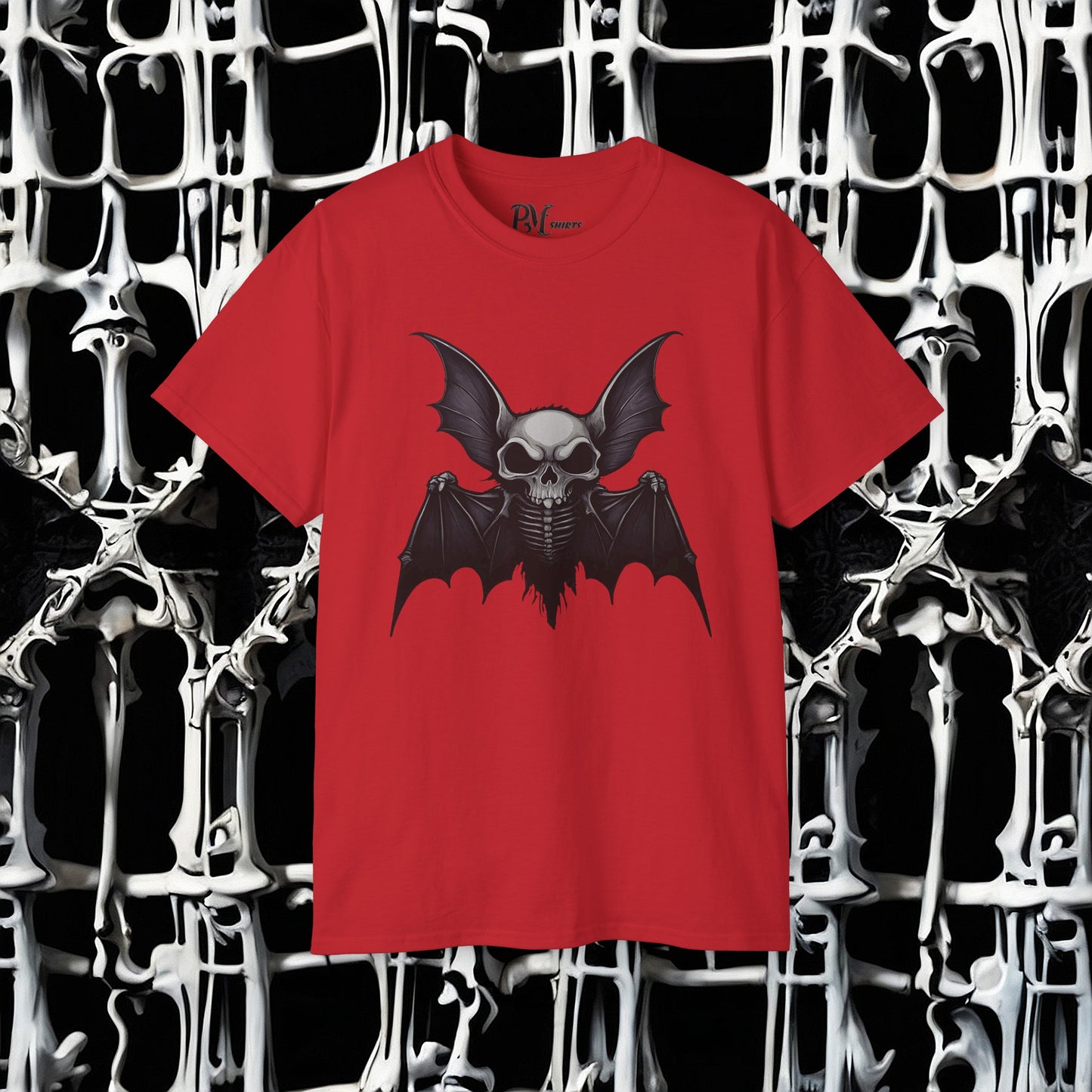 Bat Skeleton Tee (Gildan 2000)