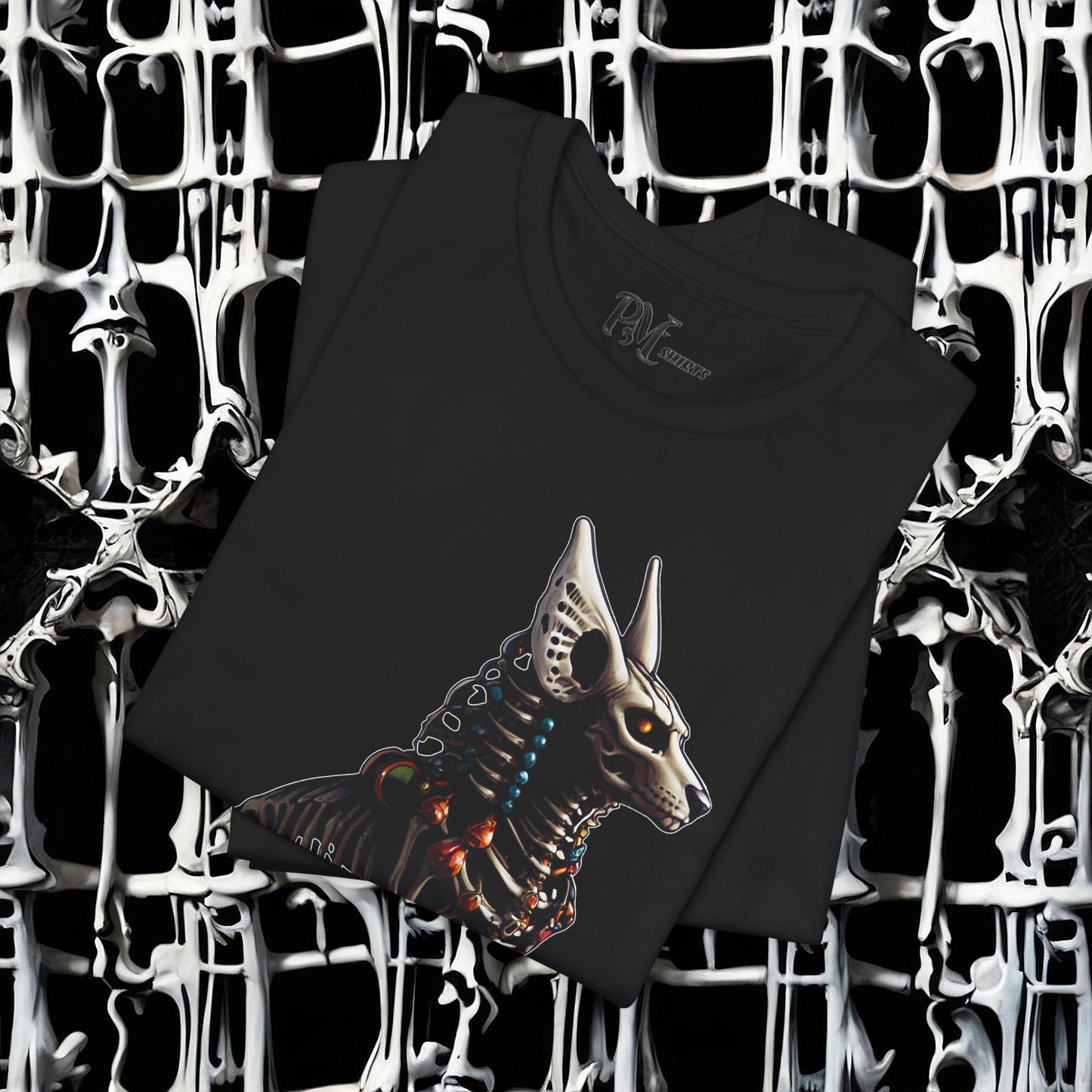 Egyptian Bone Dog Tee (Bella Canvas 3001)