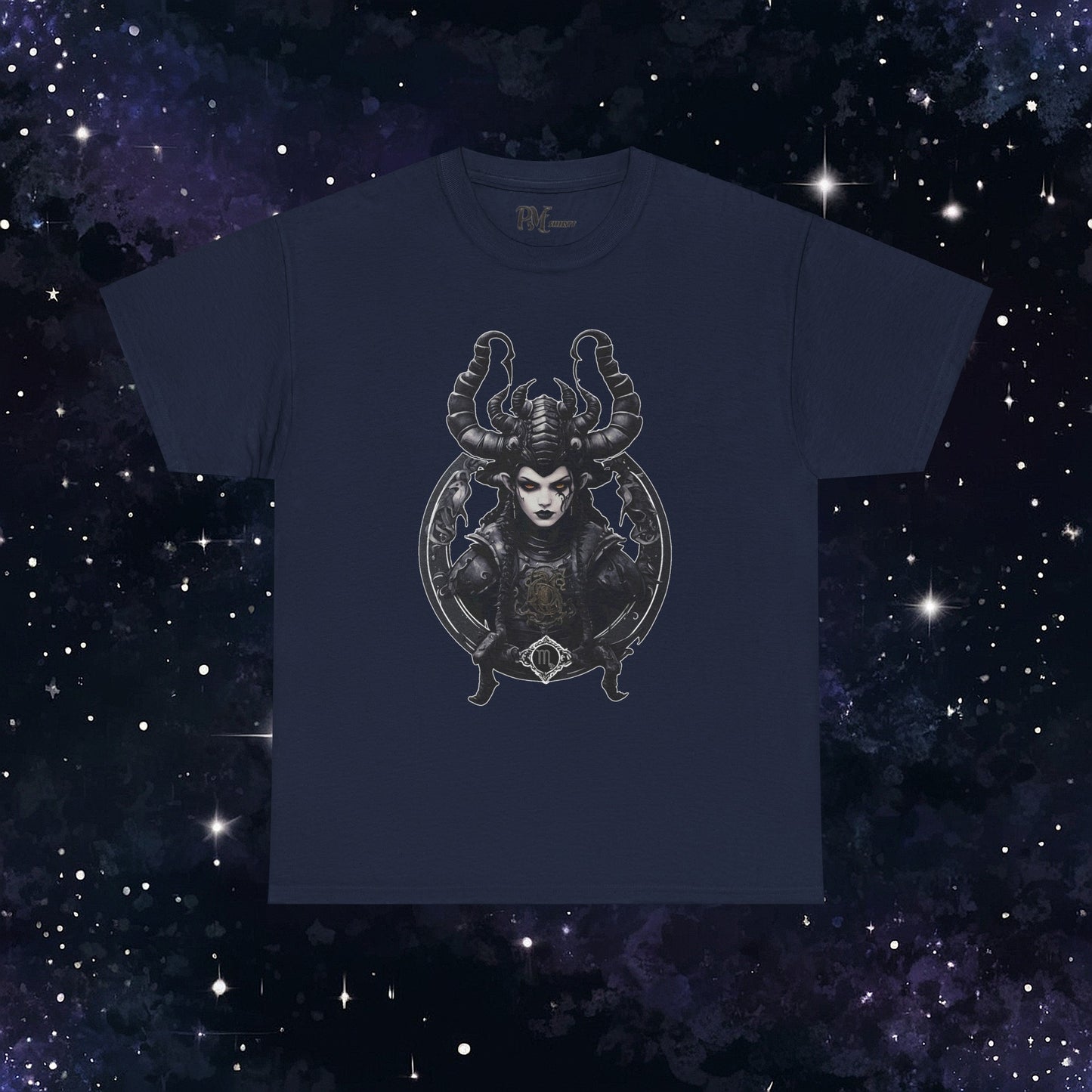 Gothic Scorpio Zodiac T-Shirt: Dark Style for the Mysterious Scorpio