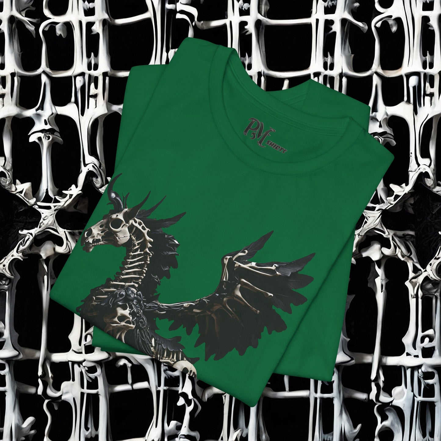 Bone Pegasus Tee (Bella Canvas 3001)