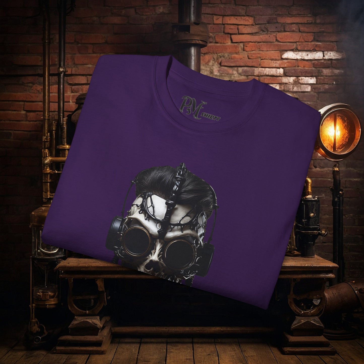 Steam Punk Skull Tee (Gildan 2000)