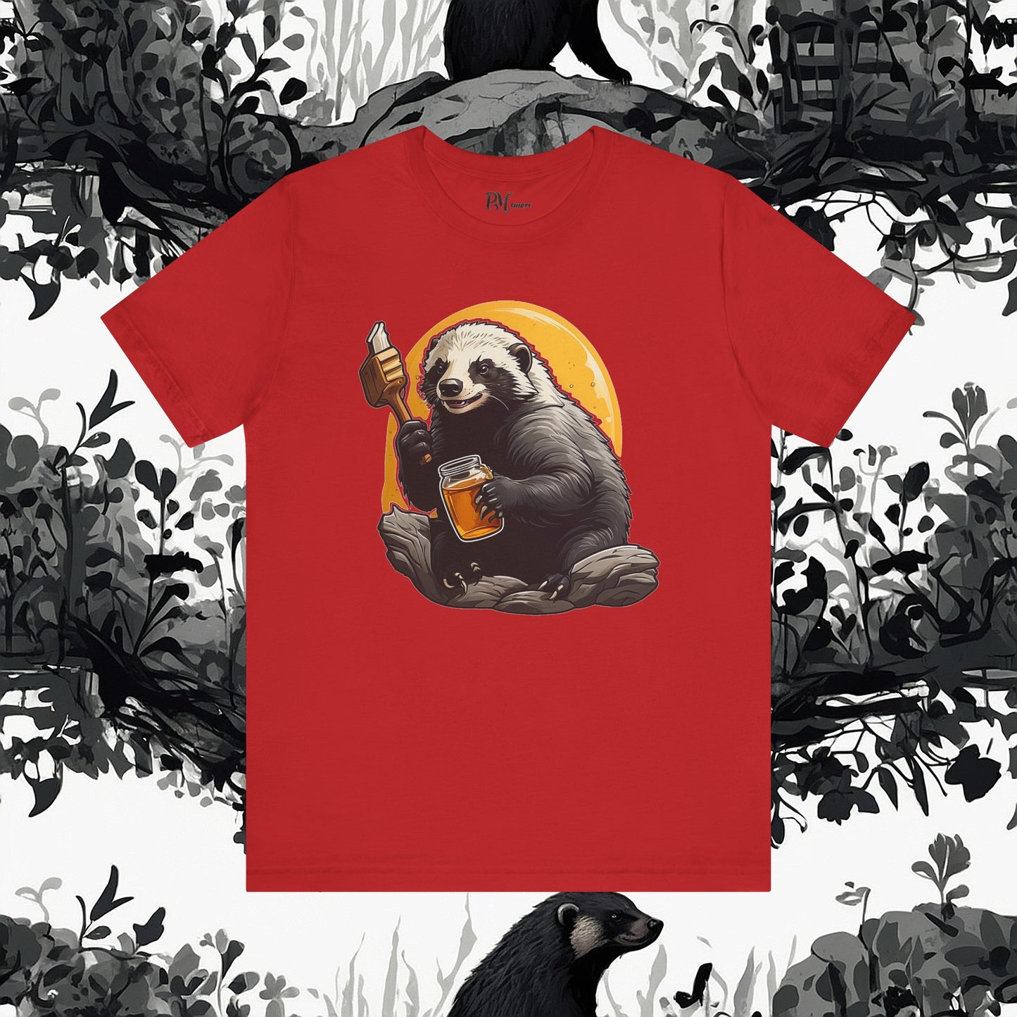 Honey Badger Tee (Bella Canvas 3001)