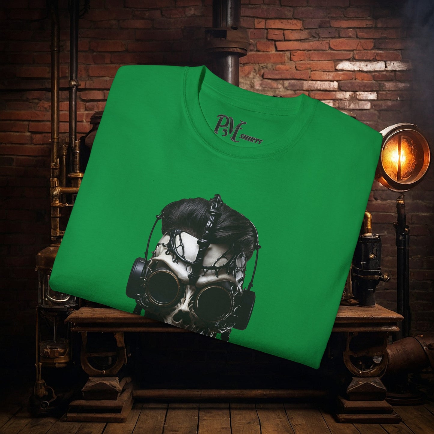 Steam Punk Skull Tee (Gildan 2000)