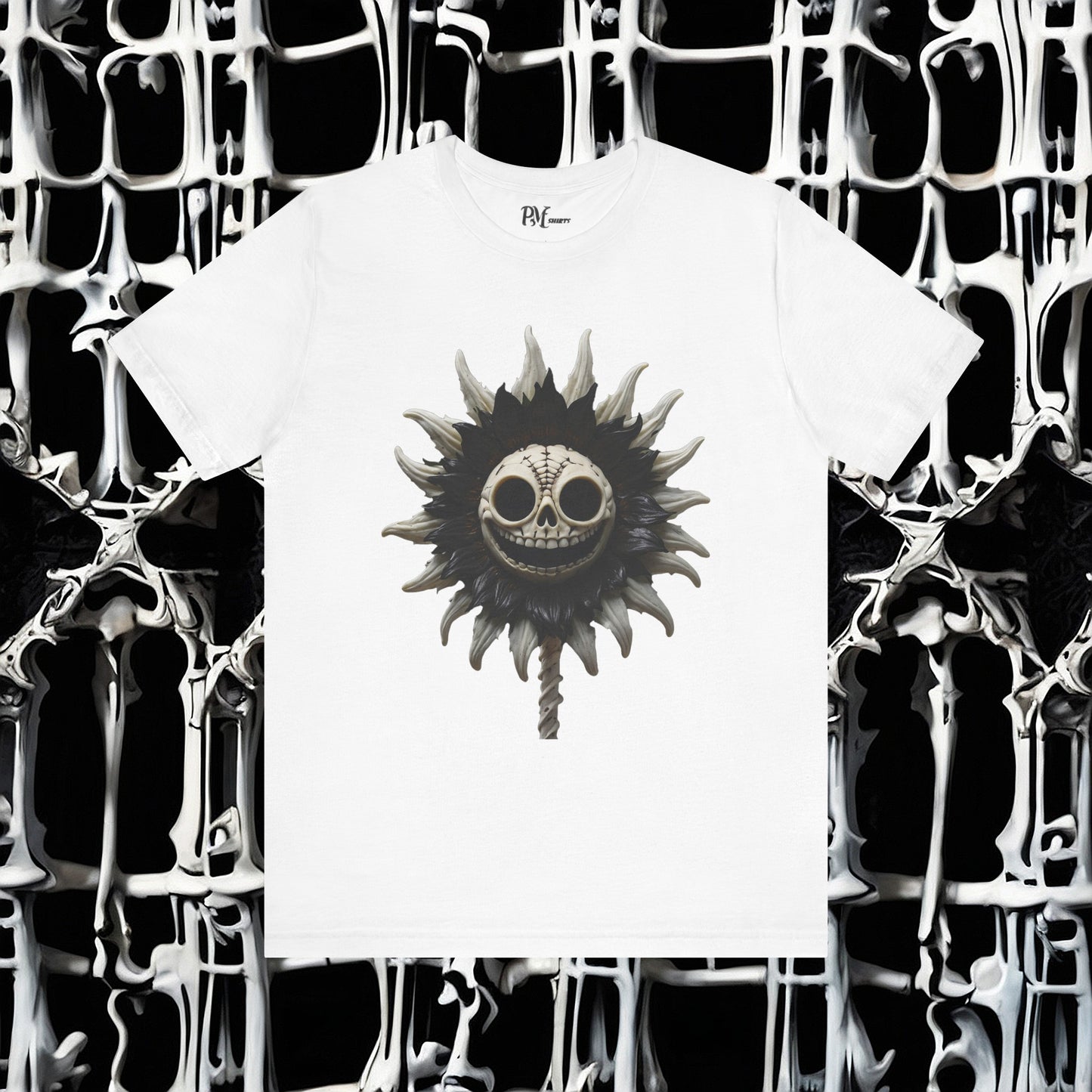 Bone Sunflower Tee (Bella Canvas 3001)