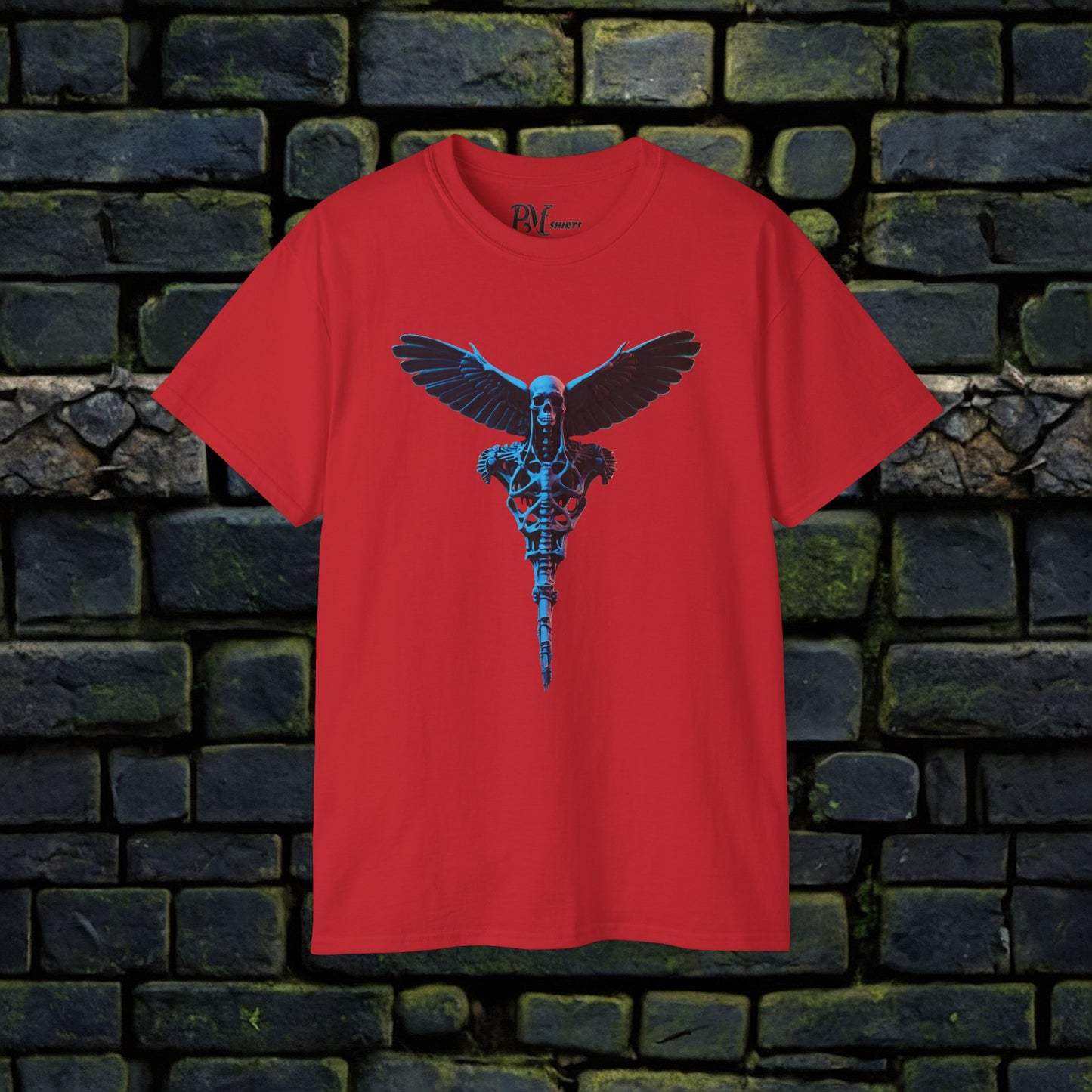 Bone Winged Torso Tee (Gildan 2000)