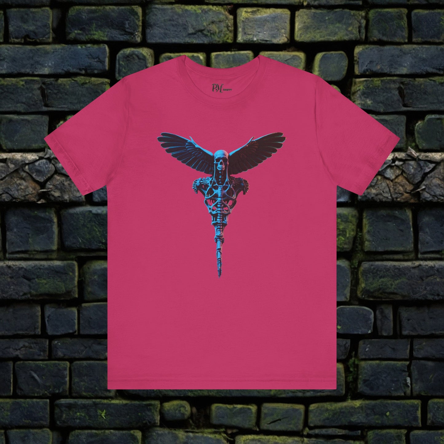 Bone Winged Torso Tee (Bella Canvas 3001)