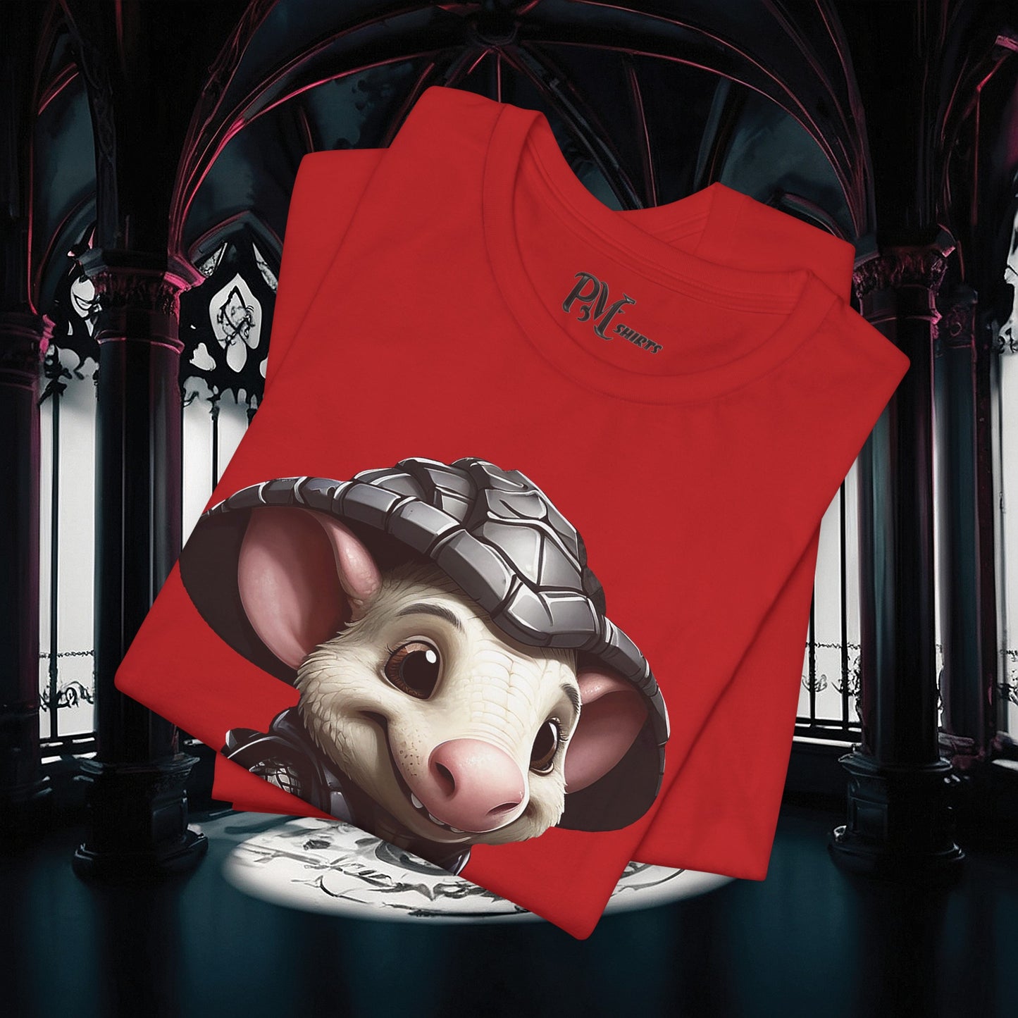 Adorable Armadillo Tee (Bella Canvas 3001)