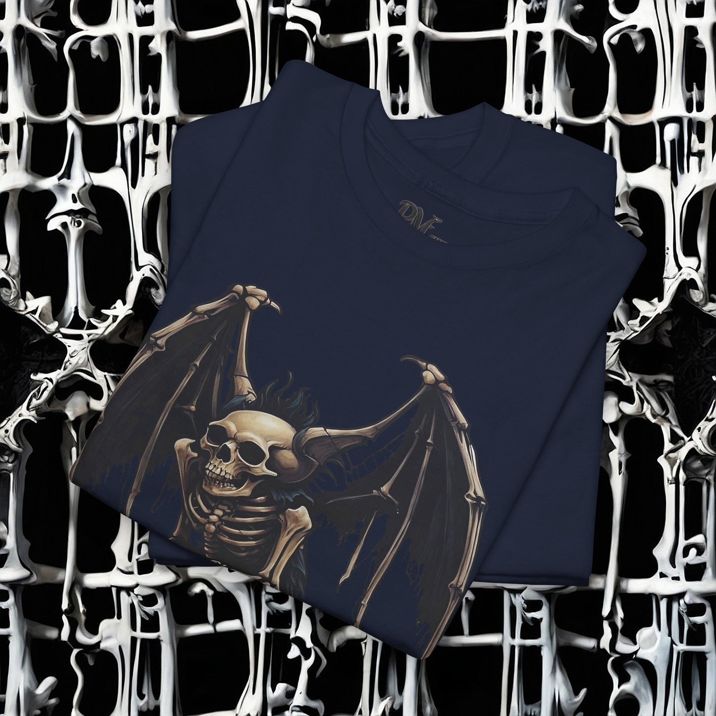Winged Gargoyle Skeleton Tee