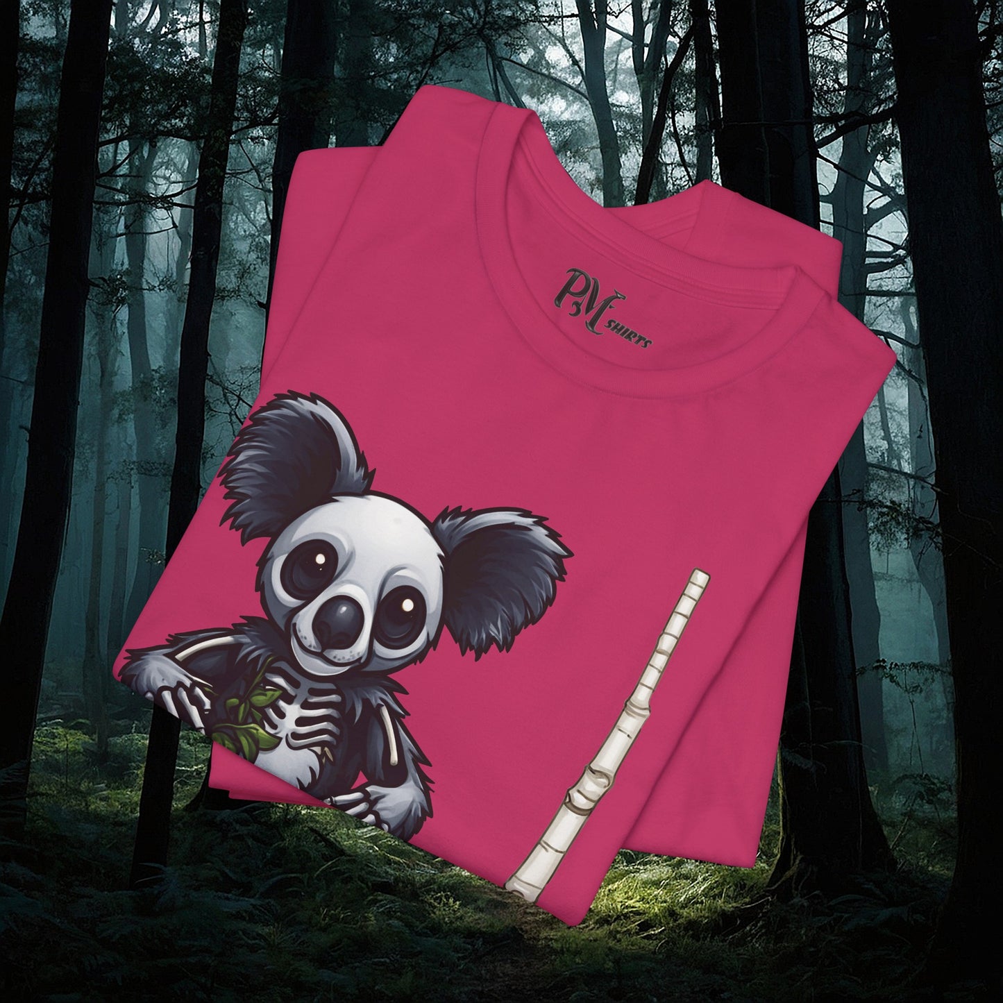 Bone Koala Bear Tee (Bella Canvas 3001)