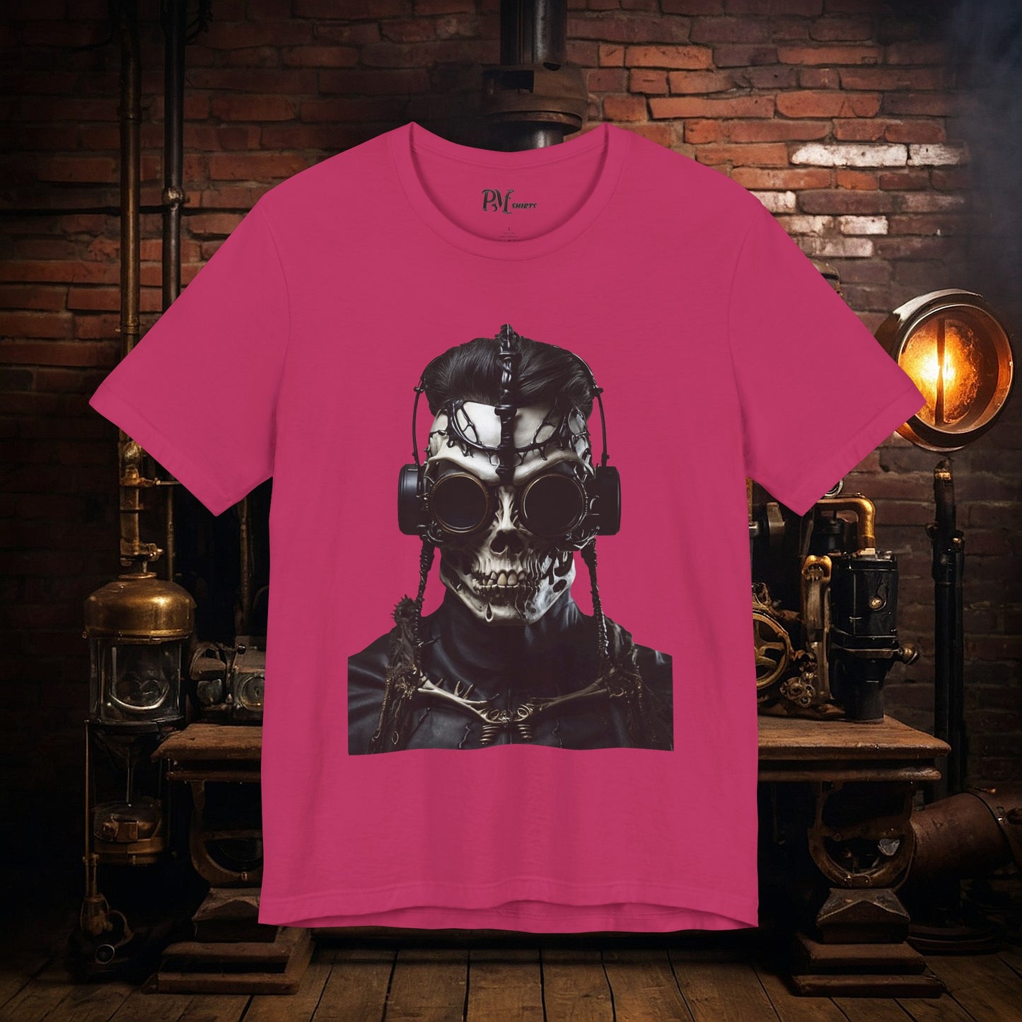 Steam Punk Skull Tee (Bella Canvas 3001)