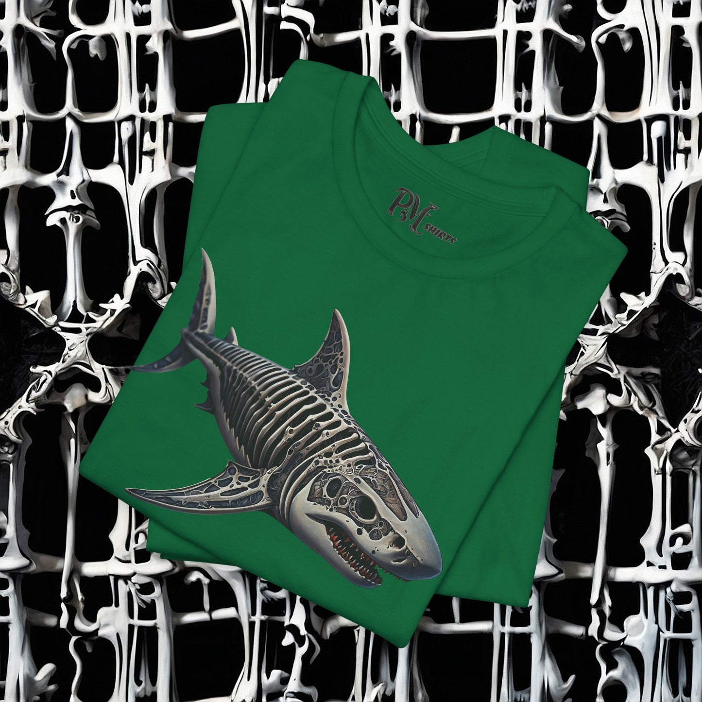 Bone Shark Tee (Bella Canvas 3001)