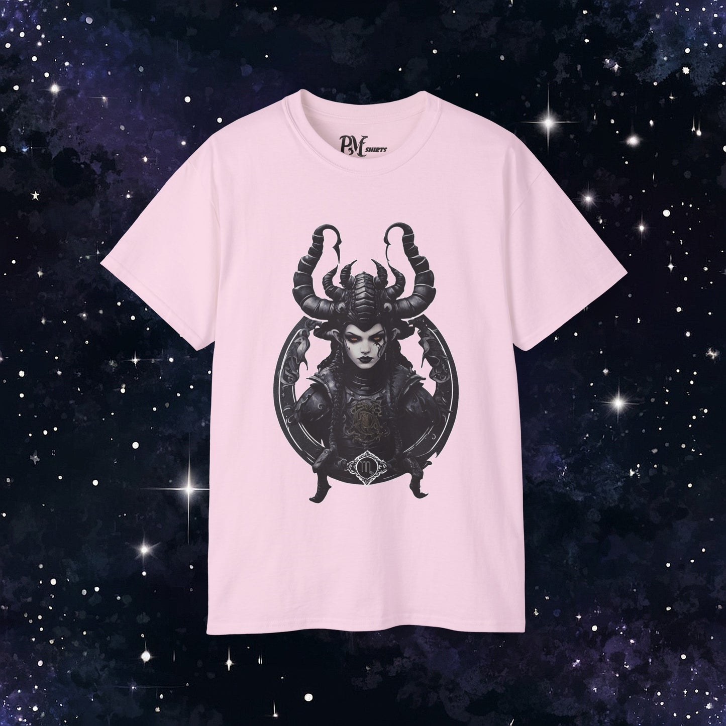 Gothic Scorpio Zodiac T-Shirt: Dark Style for the Mysterious Scorpio (Gildan 2000)