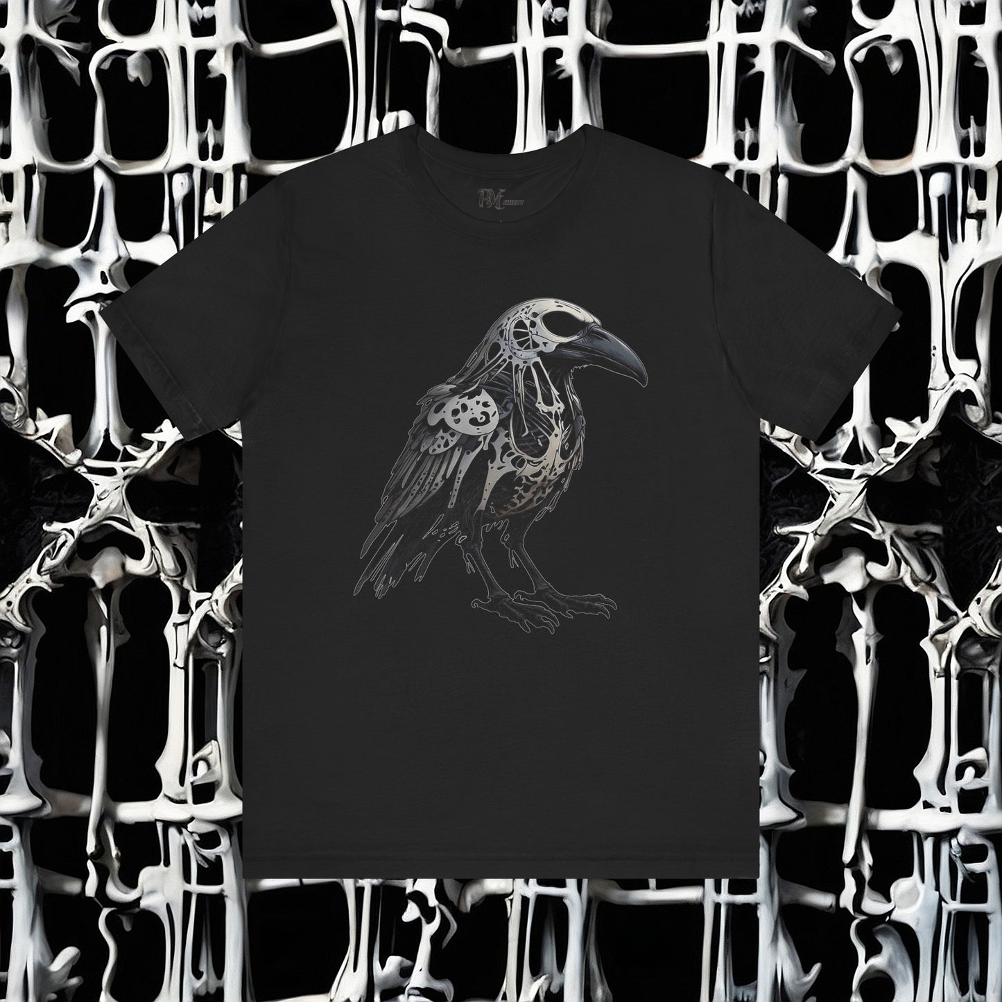 Bone Crow Tee (Bella Canvas 3001)