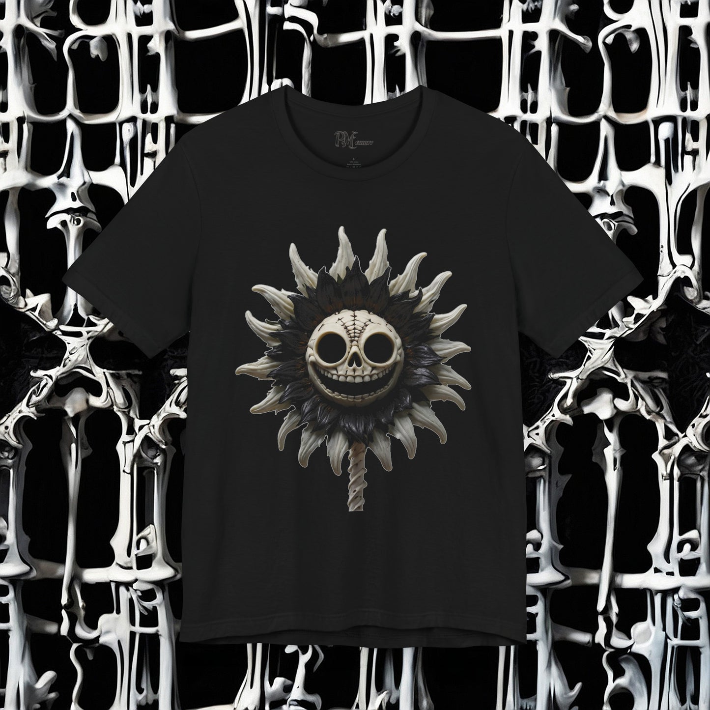Bone Sunflower Tee (Bella Canvas 3001)
