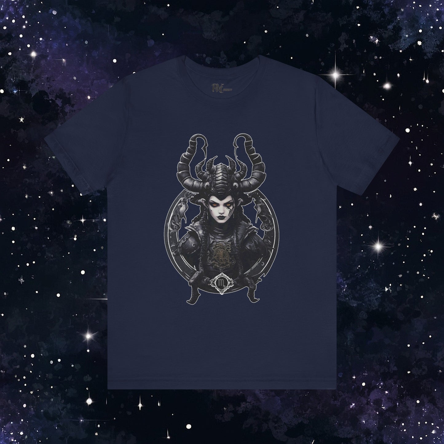 Gothic Scorpio Zodiac T-Shirt: Dark Style for the Mysterious Scorpio (Bella Canvas 3001)