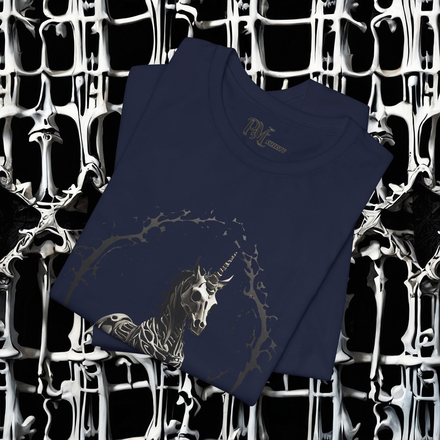 Bone Unicorn Tee (Bella Canvas 3001)