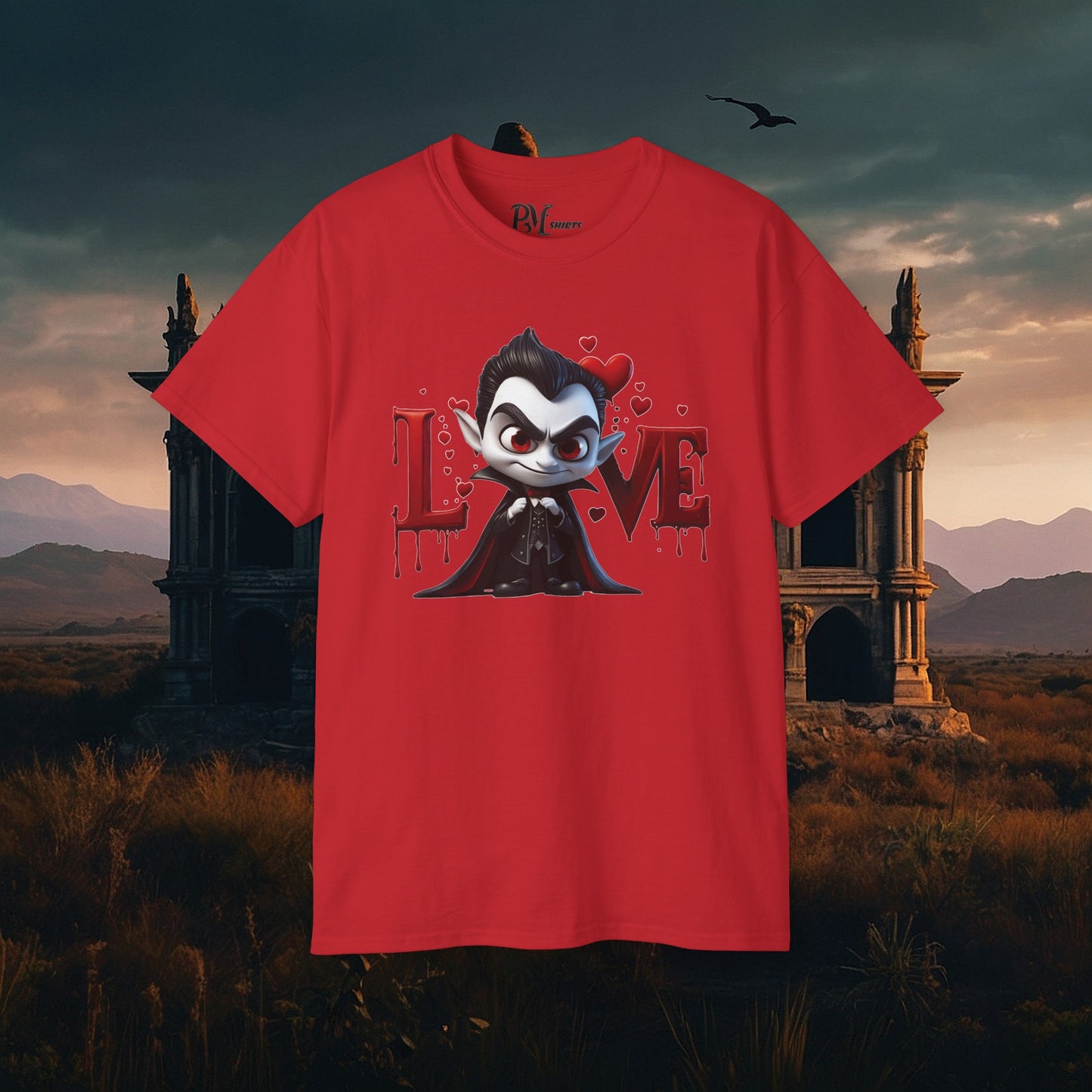 Vampire Bleeding Love Tee (Gildan 2000)