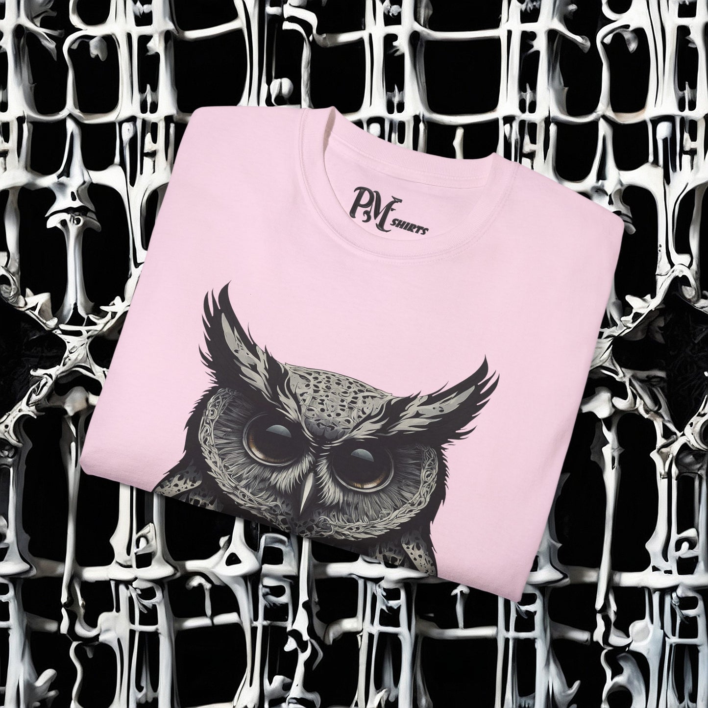 Bone Armor Owl Tee (Gildan 2000)