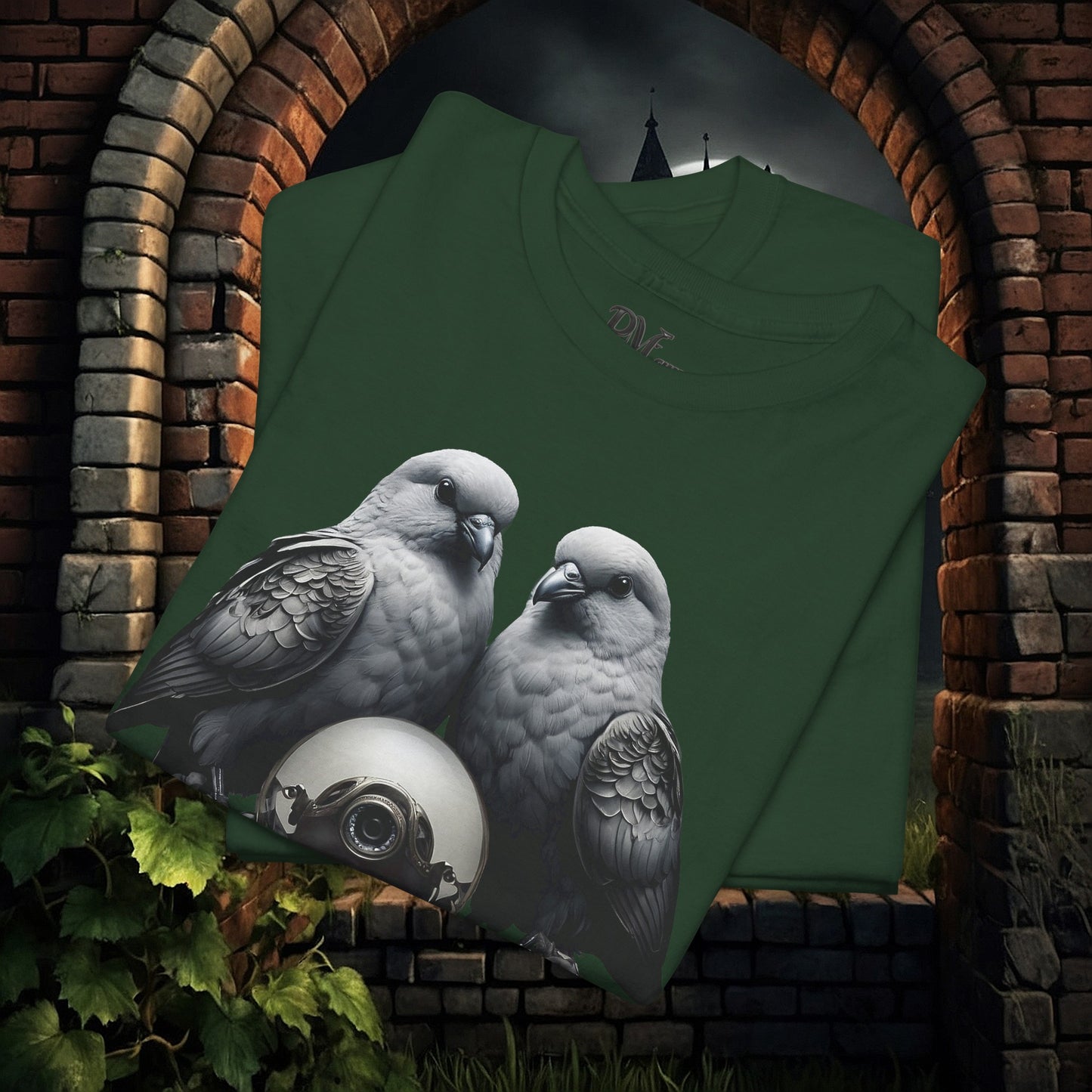 Two Birds with Orb Tee