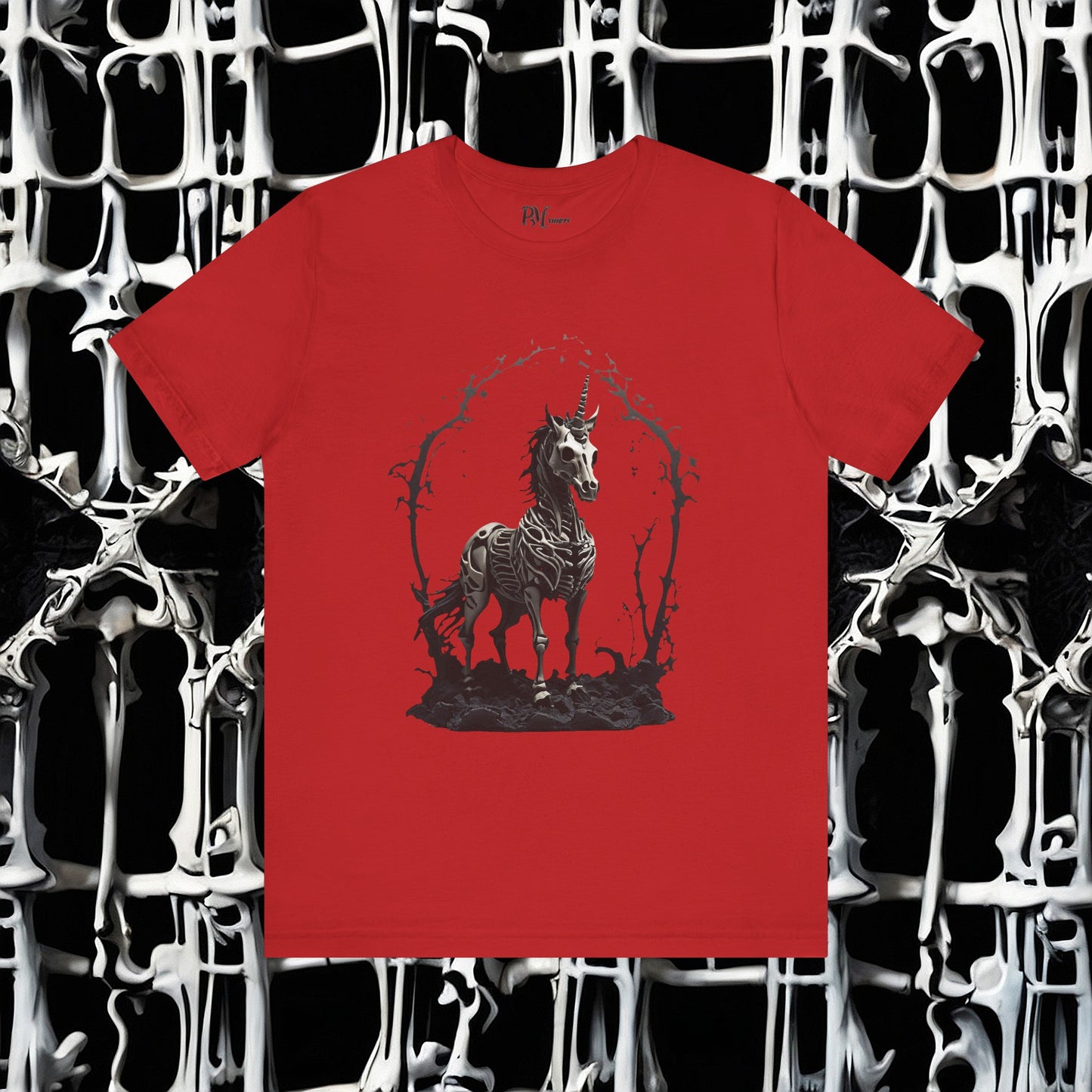 Bone Unicorn Tee (Bella Canvas 3001)