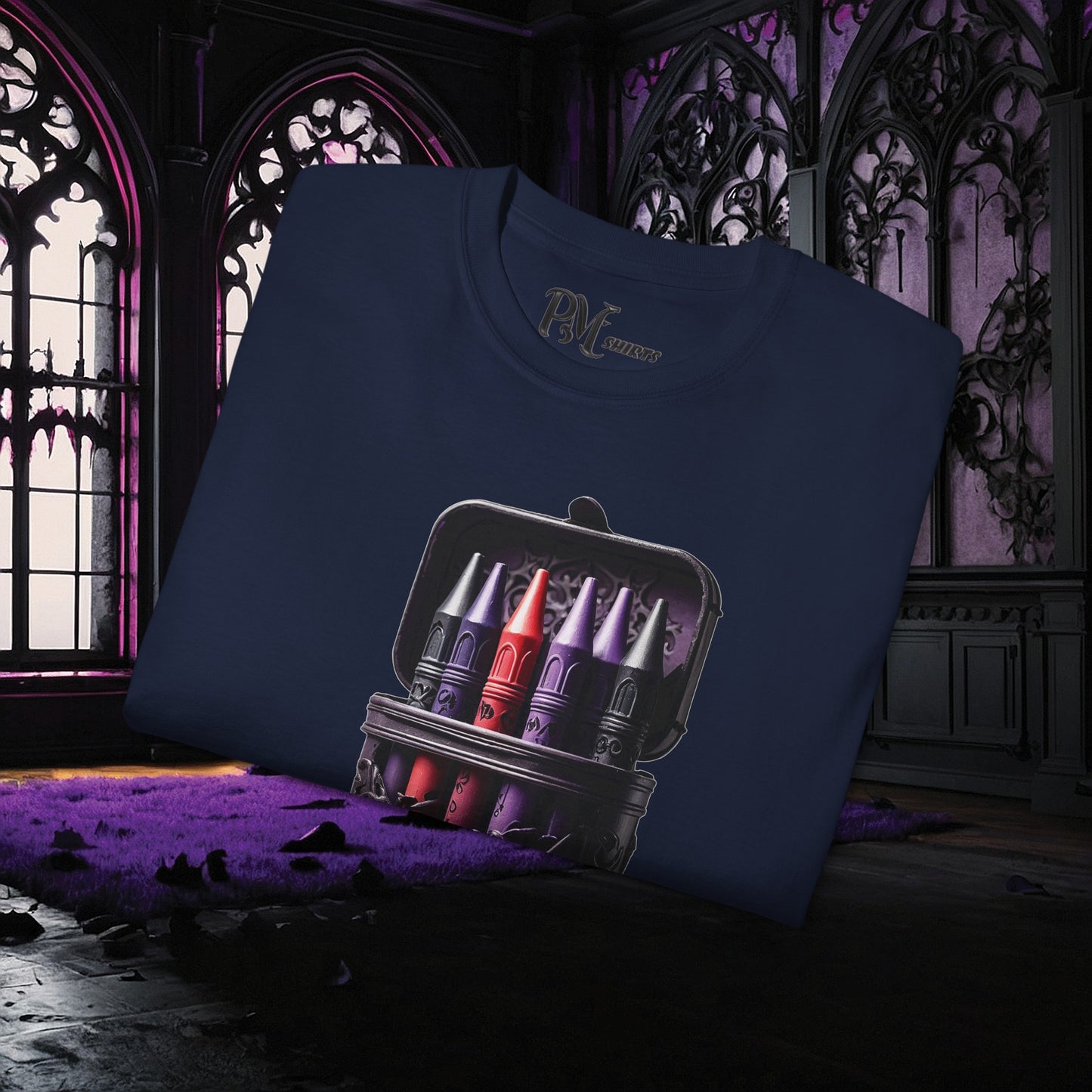 Goth Coloring Tee (Gildan 2000)