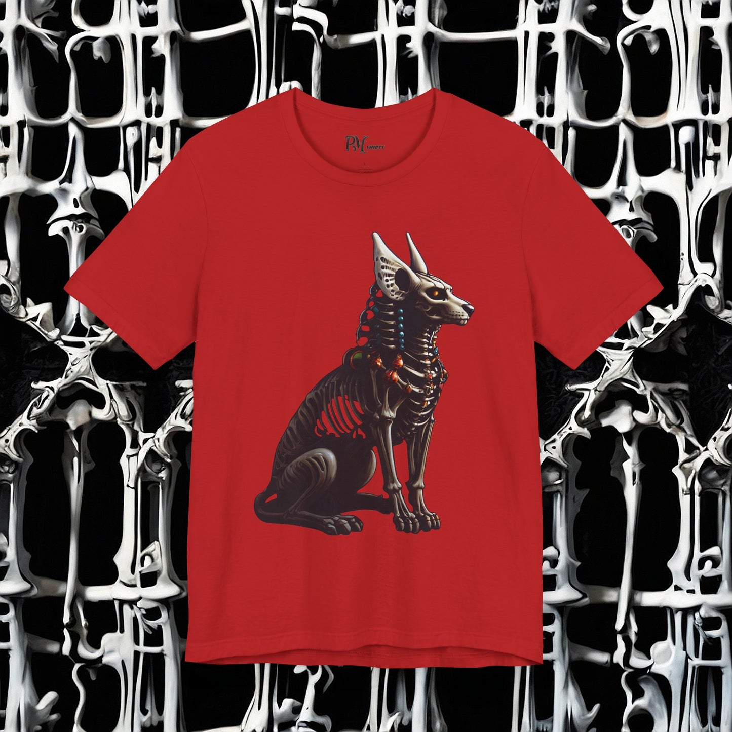 Egyptian Bone Dog Tee (Bella Canvas 3001)